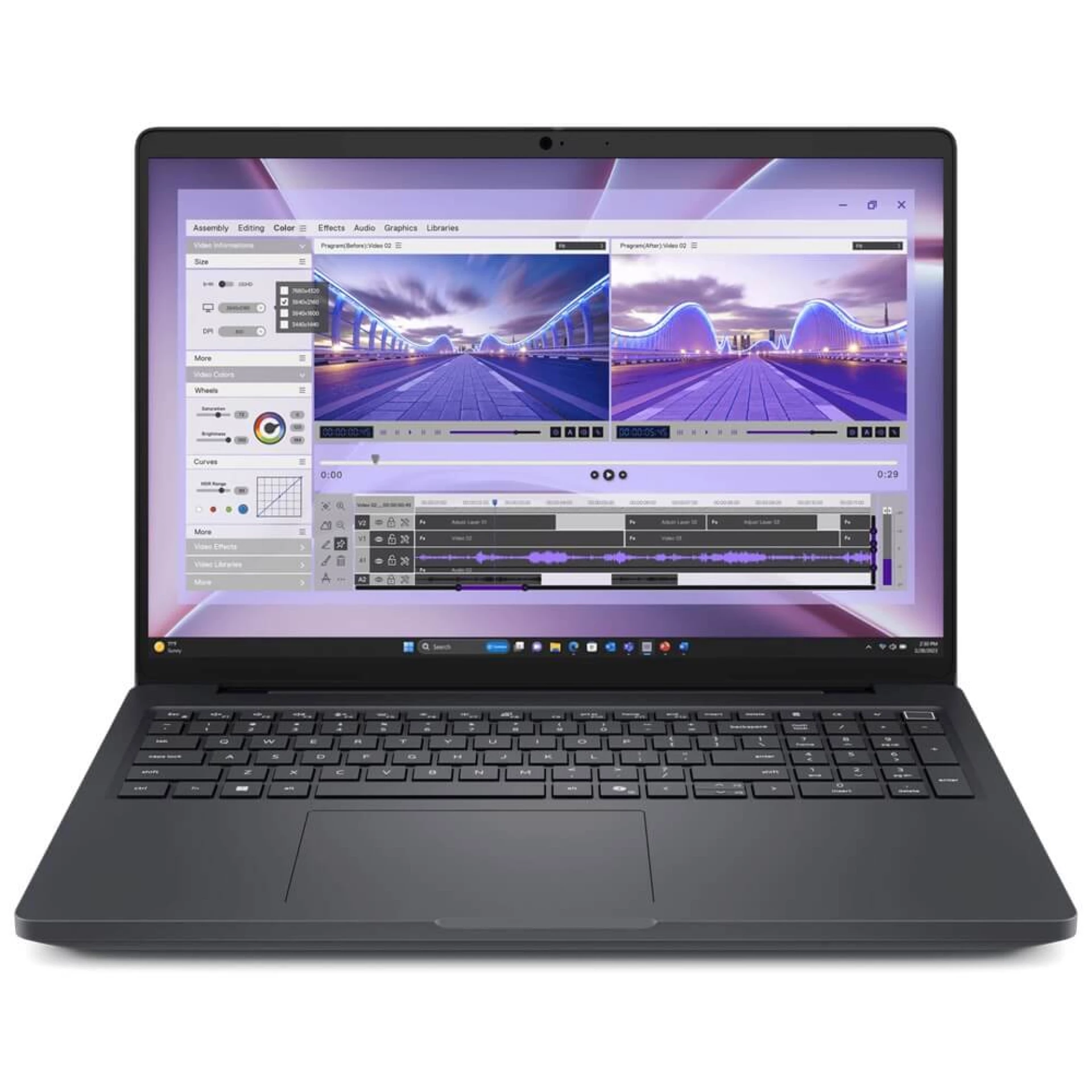 Dell Pro Max 16 laptop 16" FHD+ Intel Core Ultra 7 265H 16GB 512GB SSD RTX PRO 500 Win11 Pro