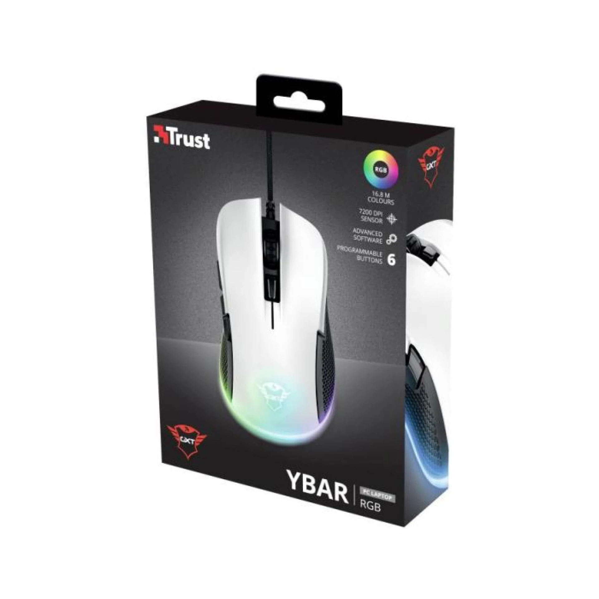 TRUST GEJMERSKI MIŠ GXT 922 YBAR (24485) BELI 