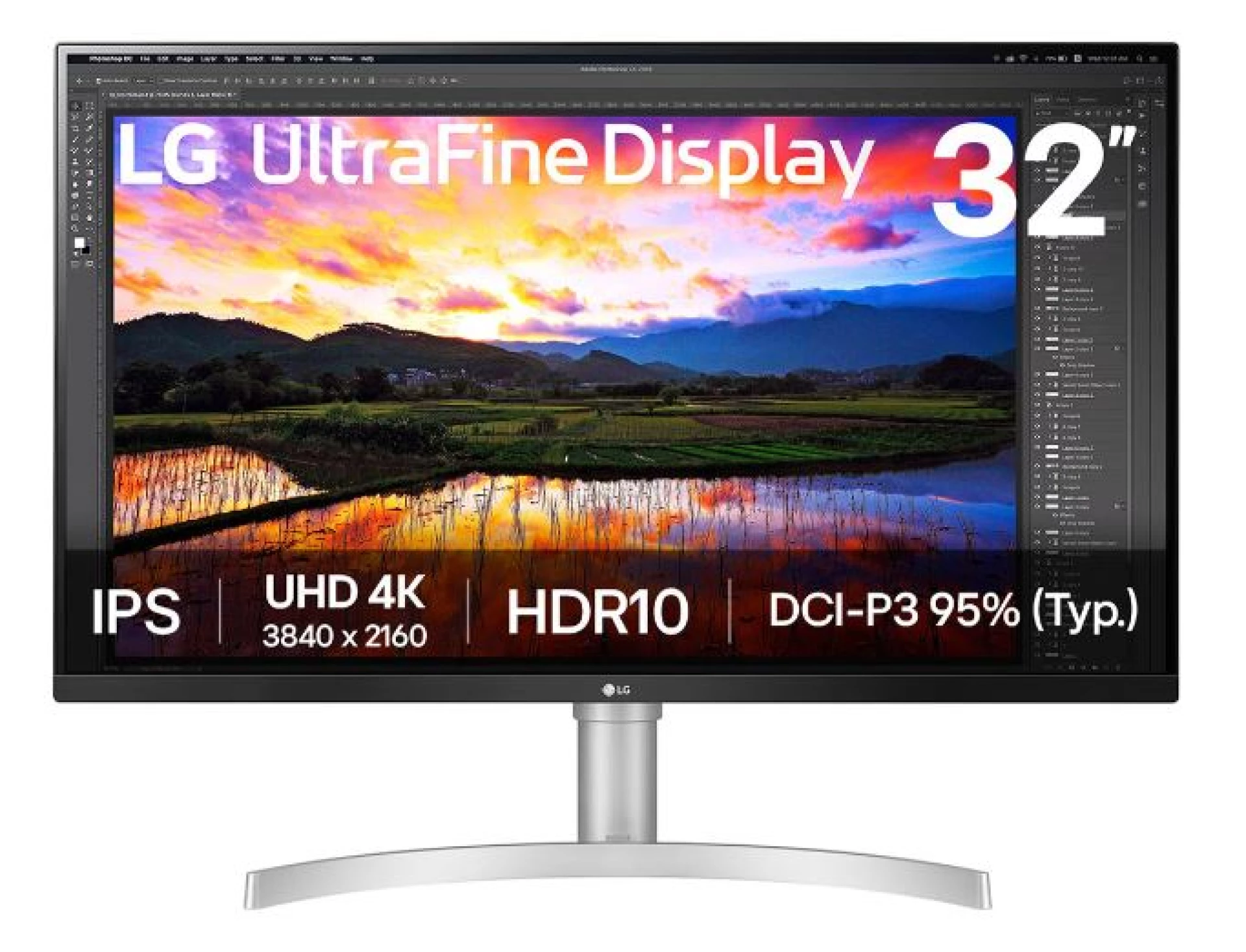 LG Monitor UltraFine 32UN650K-W IPS 31.5"