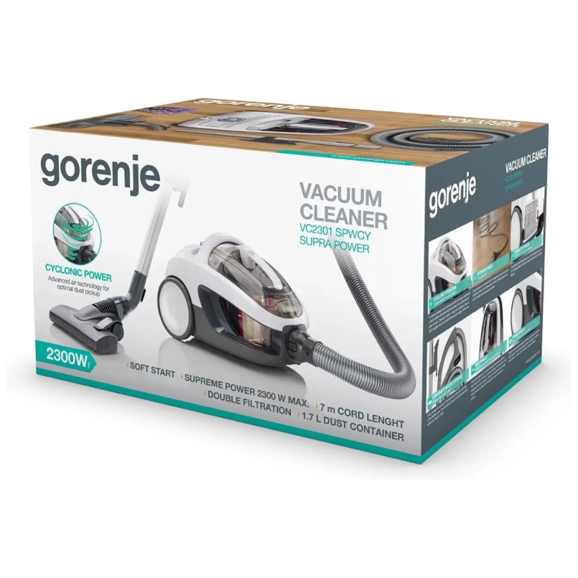 Gorenje Usisivač VC2301SPWCY