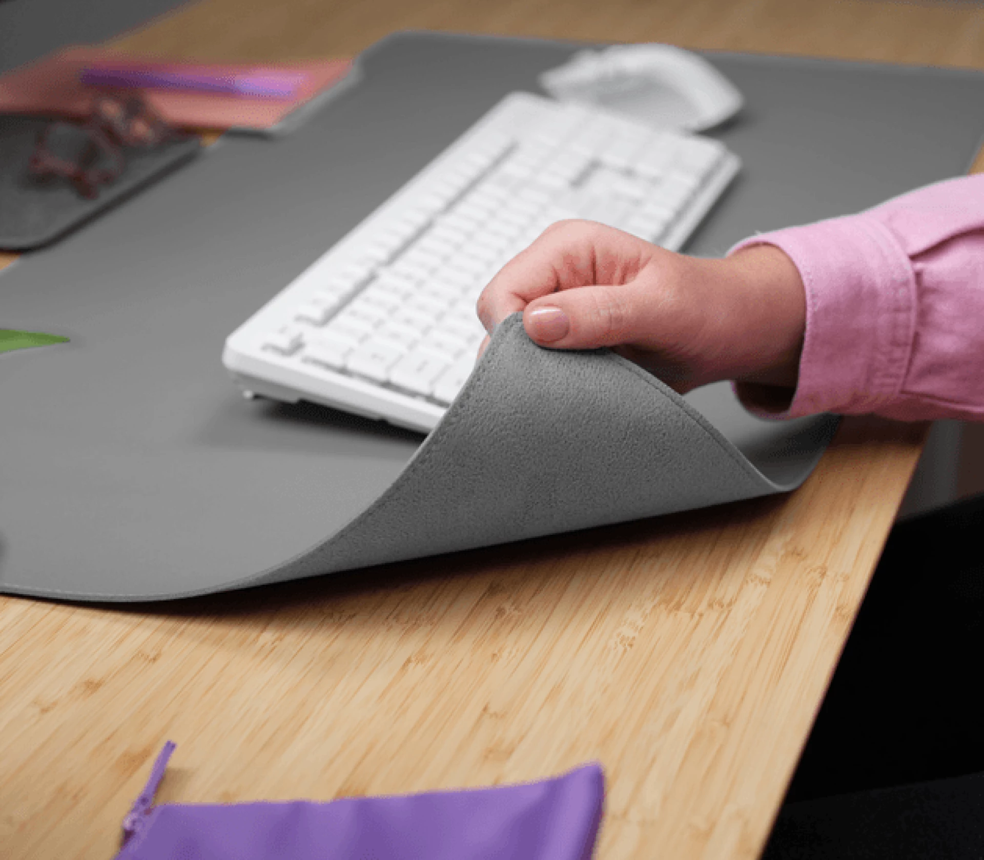 Trust Benya XXL siva podloga za miš