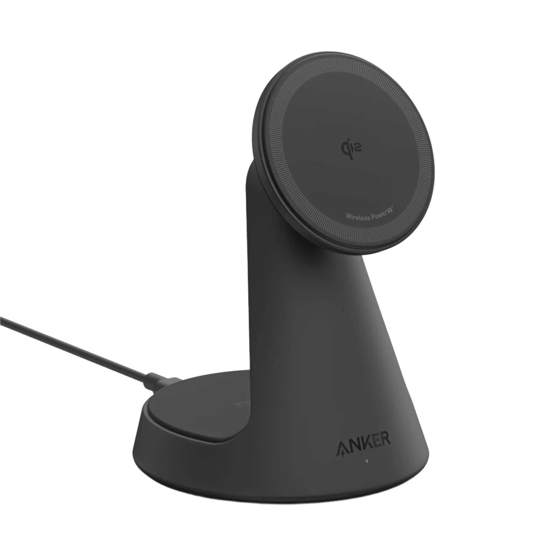 Anker Bežični punjač MagGo 15W Dock Stand 3-u-1 Crna