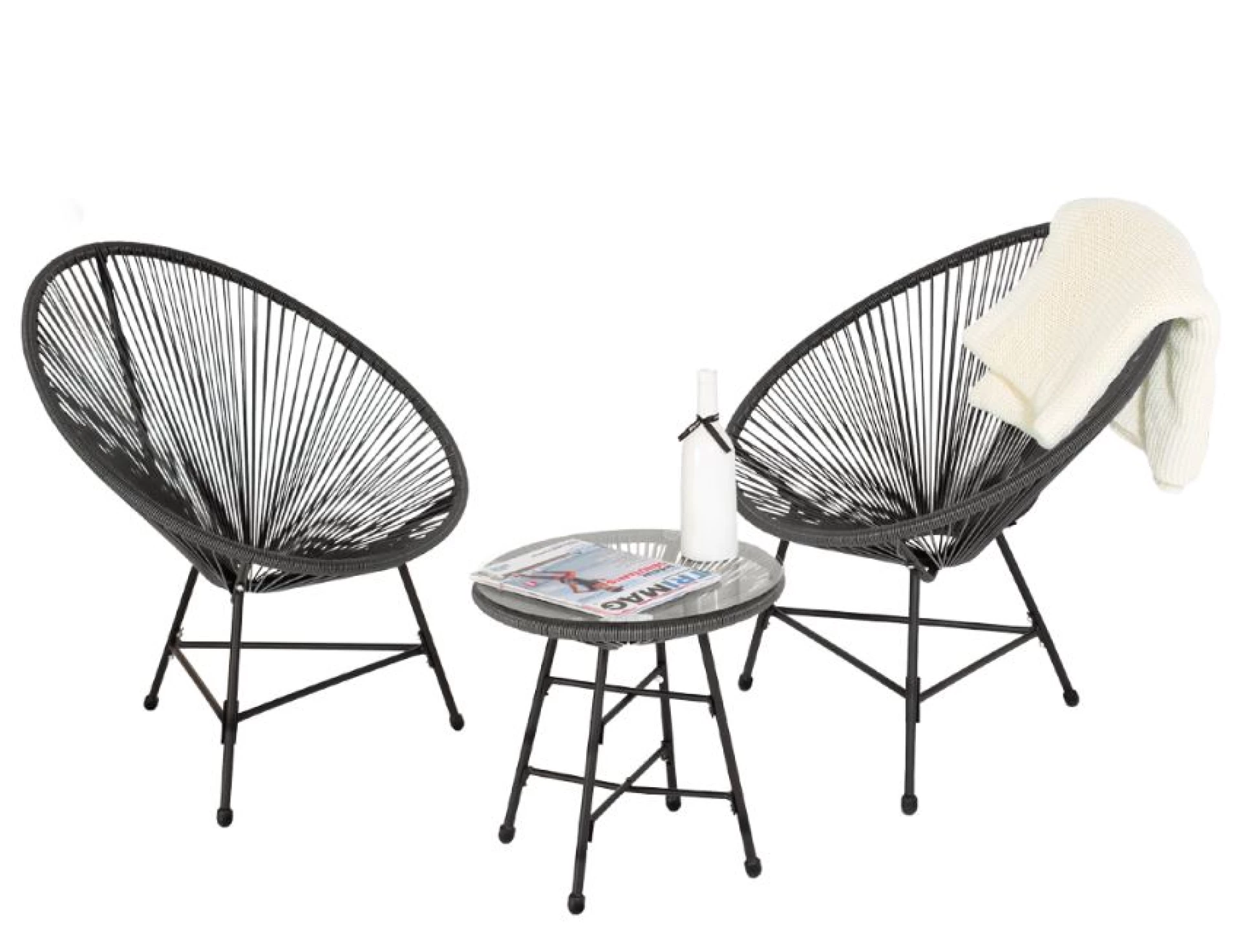 Nexsas Nest baštenski set crni