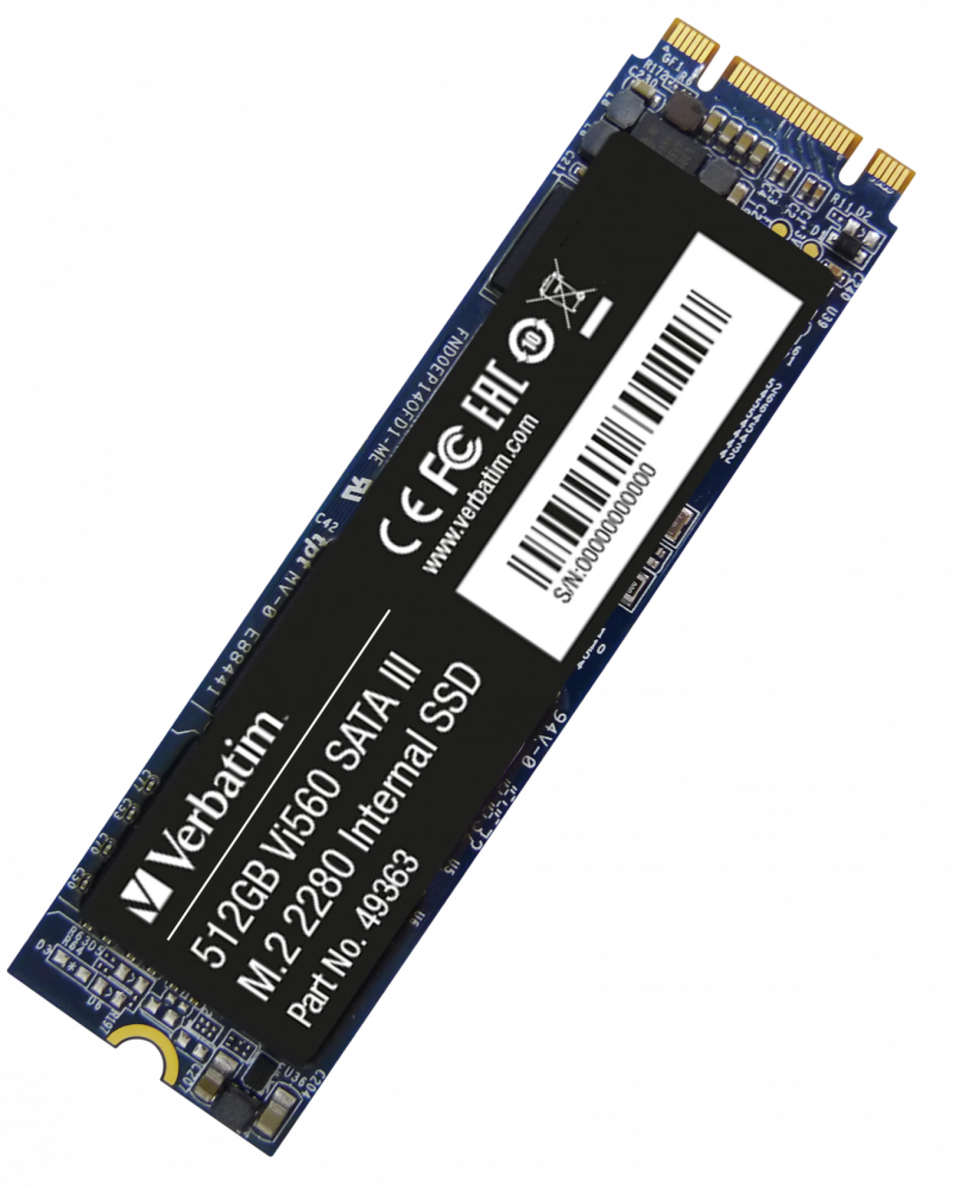 Verbatim Vi560 512GB M.2 SATA III SSD disk