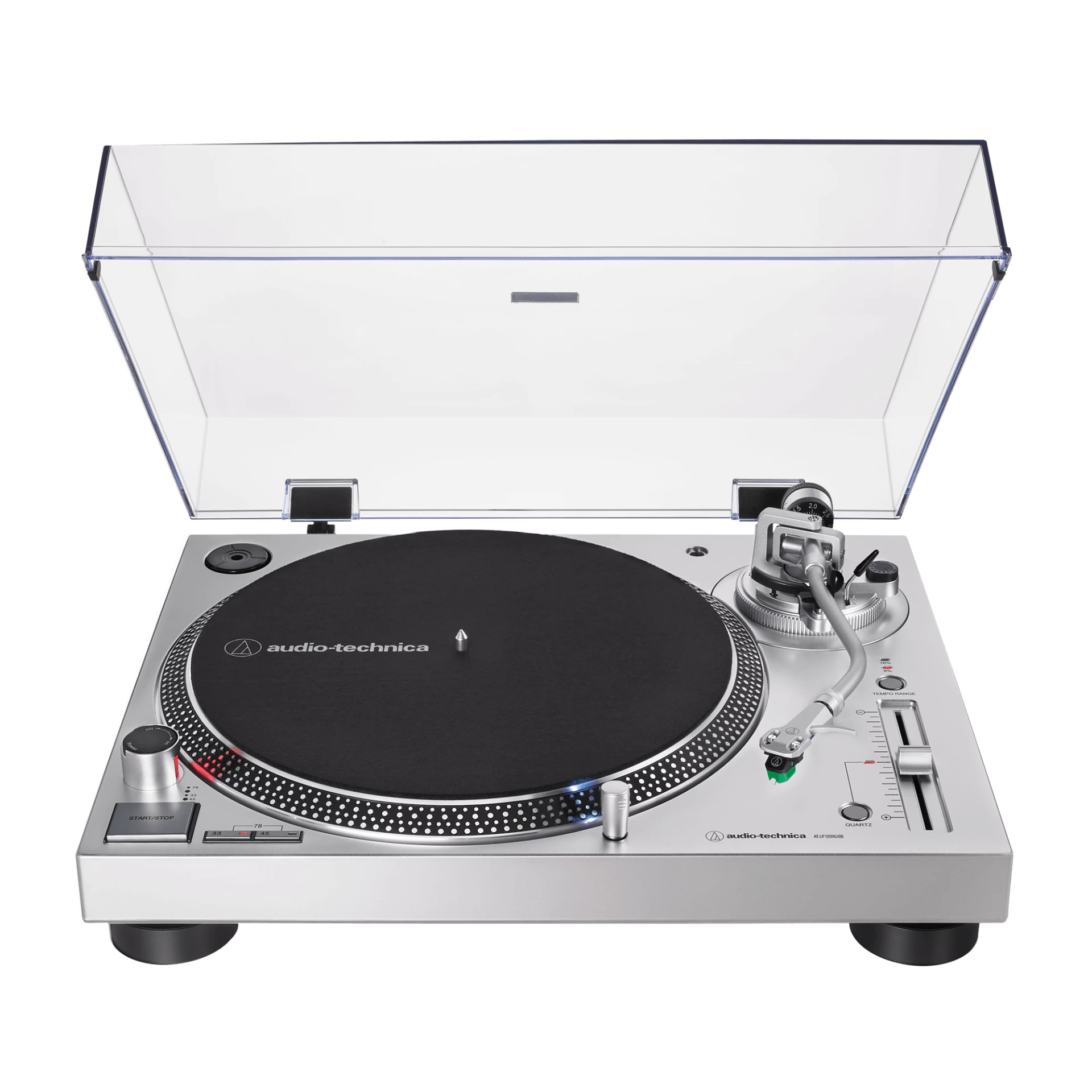 AUDIO-TECHNICA GRAMOFON AT-LP120X USB  (AT-LP120XUSBSV) SREBRNI