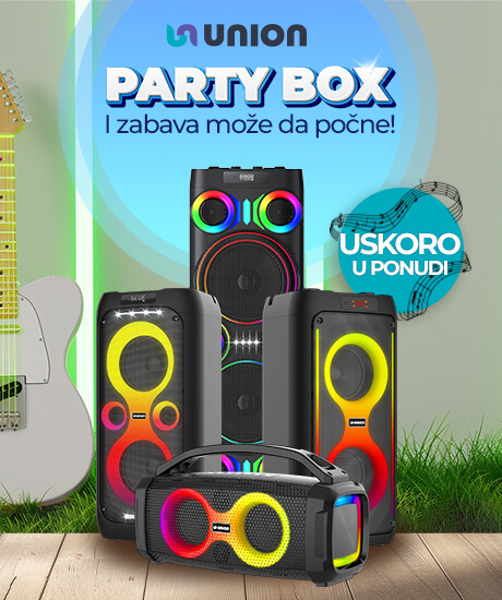 Uskoro stižu novi Union Party Box zvučnici