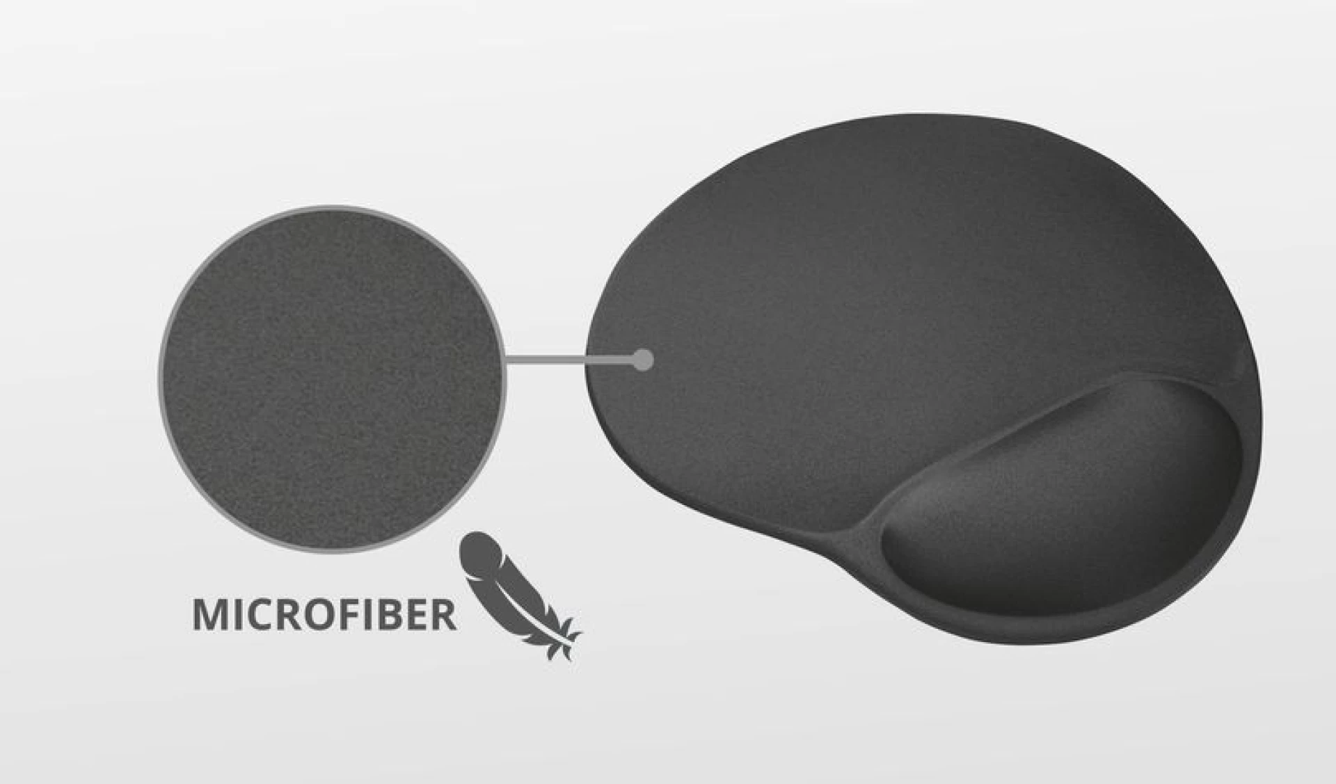 Trust BigFoot crna podloga za miš