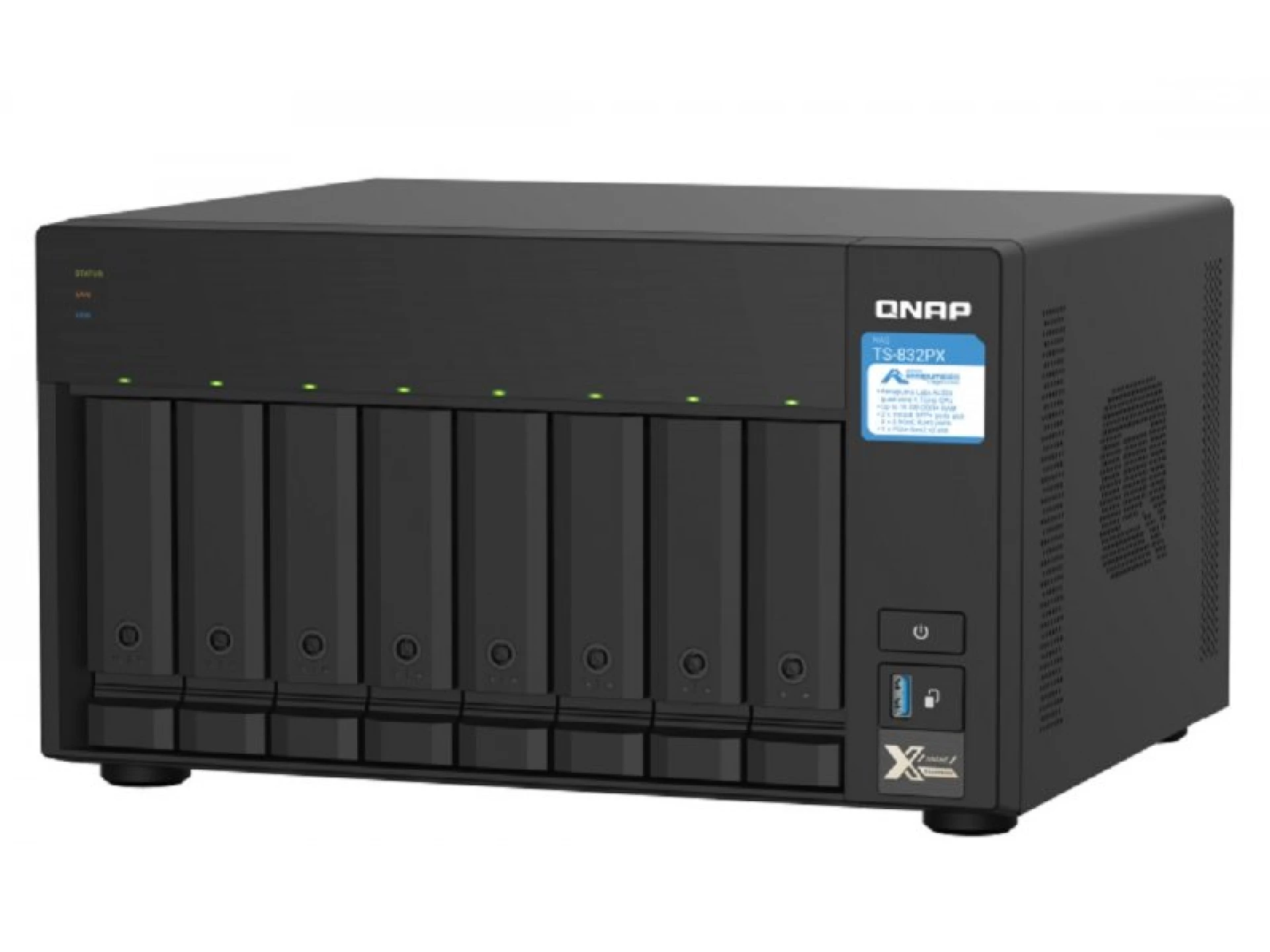 QNAP TS-832PX-4G NAS uređaj