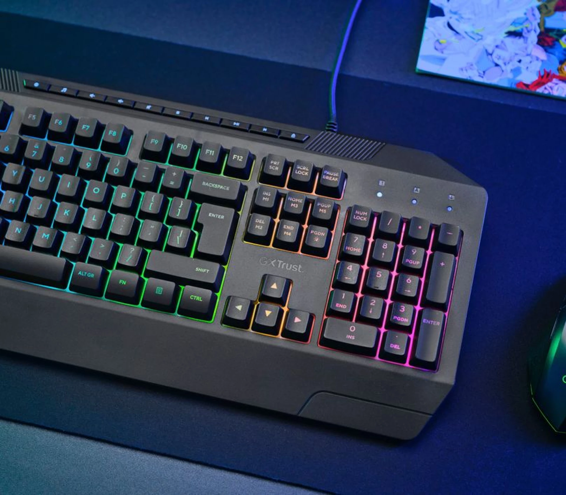 TRUST GEJMING TASTATURA GXT836 EVOCX (24722)