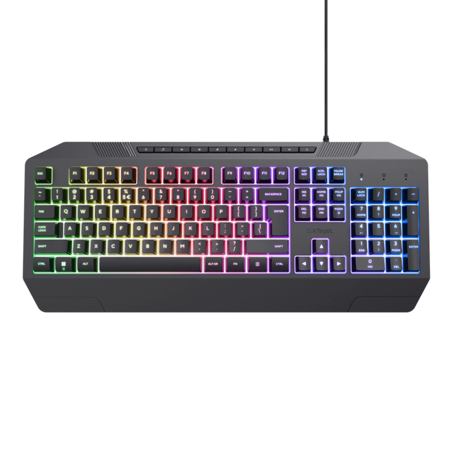 TRUST GEJMING TASTATURA GXT836 EVOCX (24722)