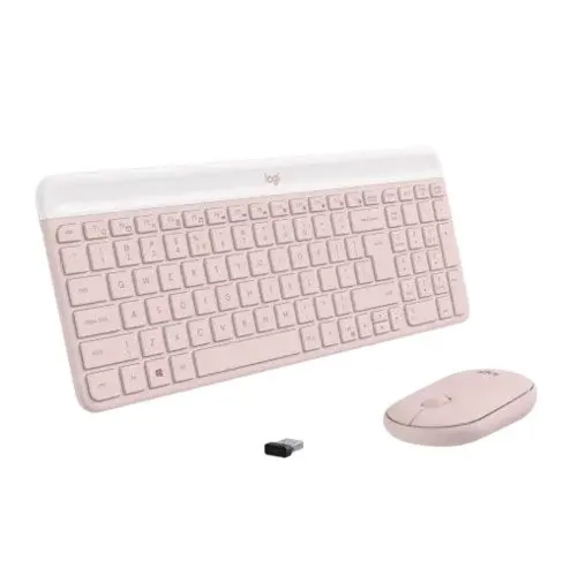 Logitech MK470 2u1 bžični rozi komplet tastatura i miš US