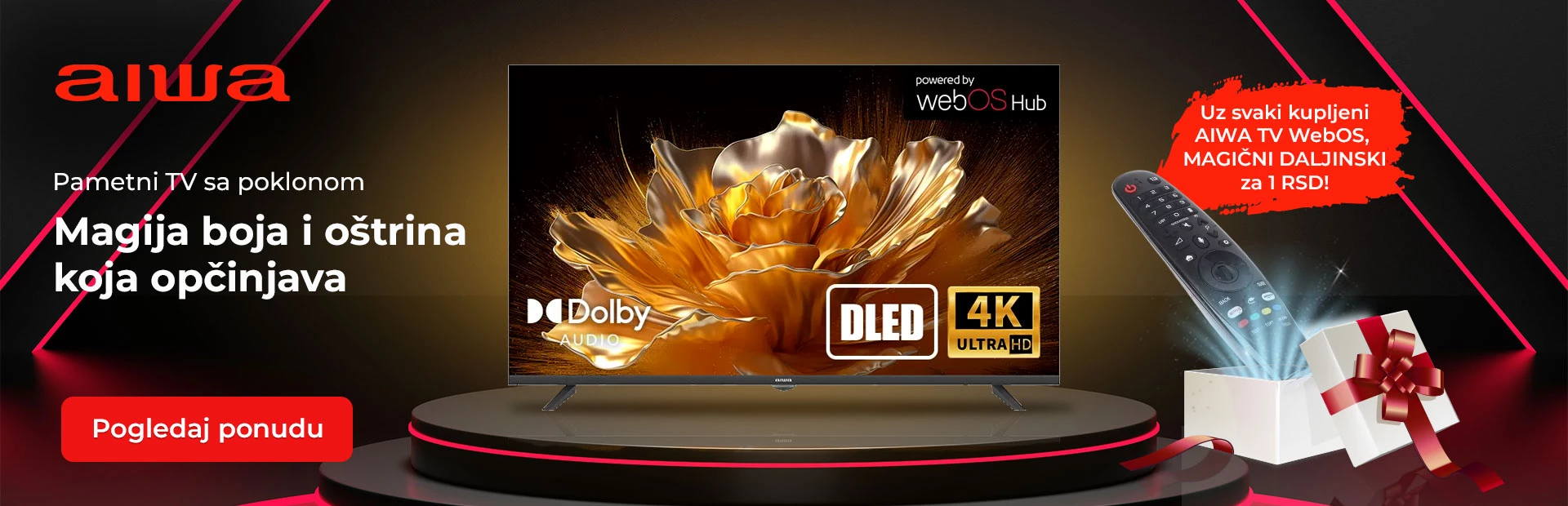 Aiwa TV uz poklon