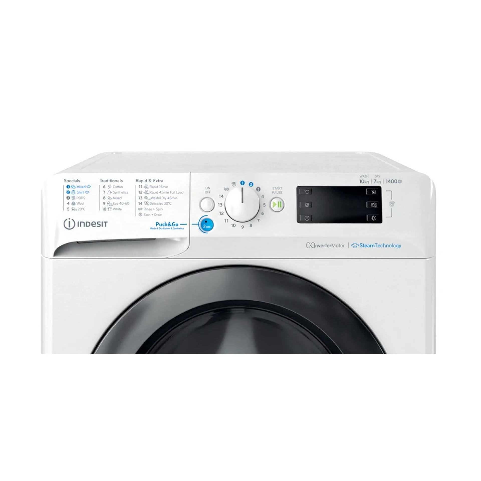 Indesit Mašina za pranje i sušenje veša BDE 107436 WKV EE