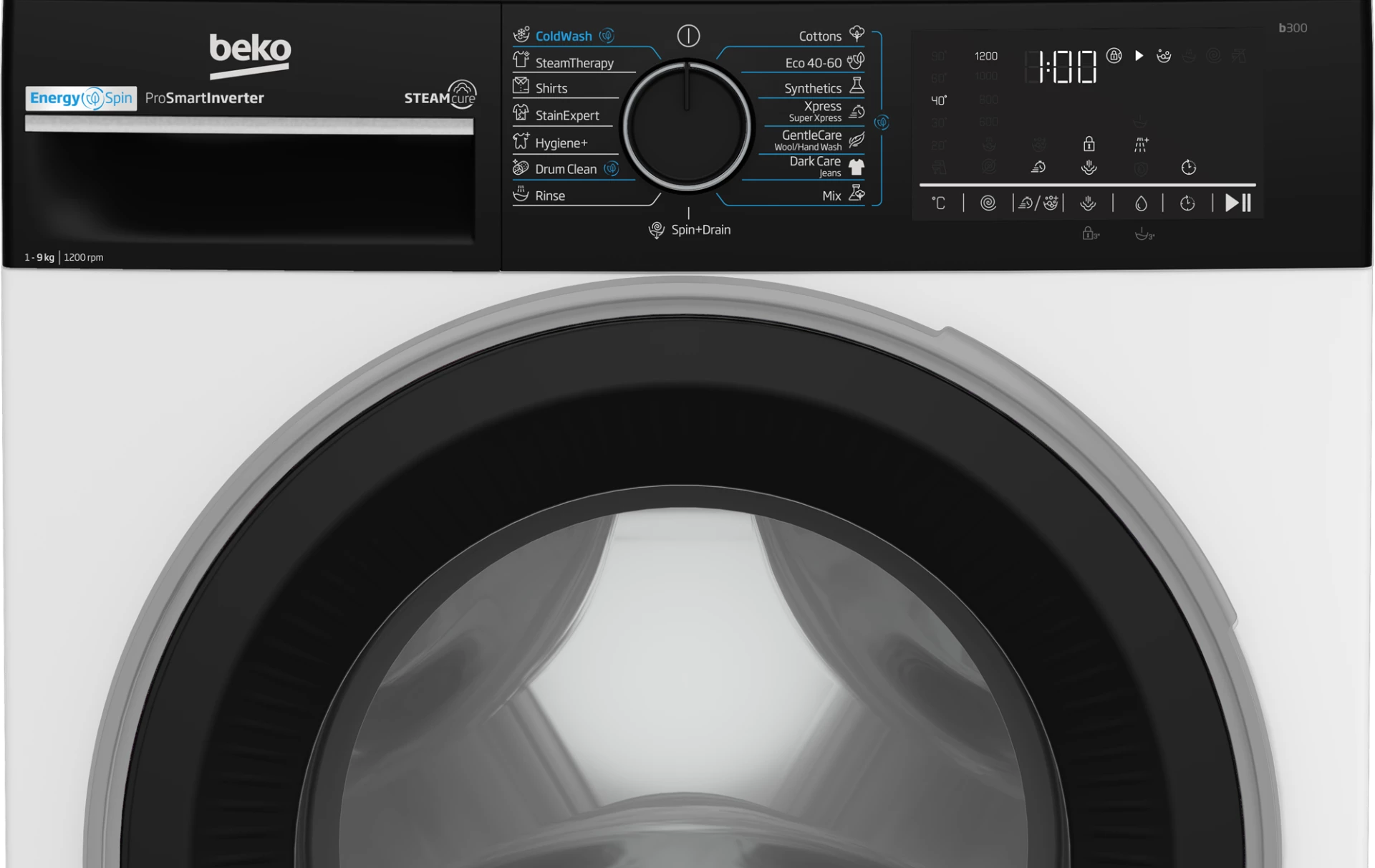Beko B3WFU49215WPBBES ProSmart Inverter Mašina za pranje veša 9kg