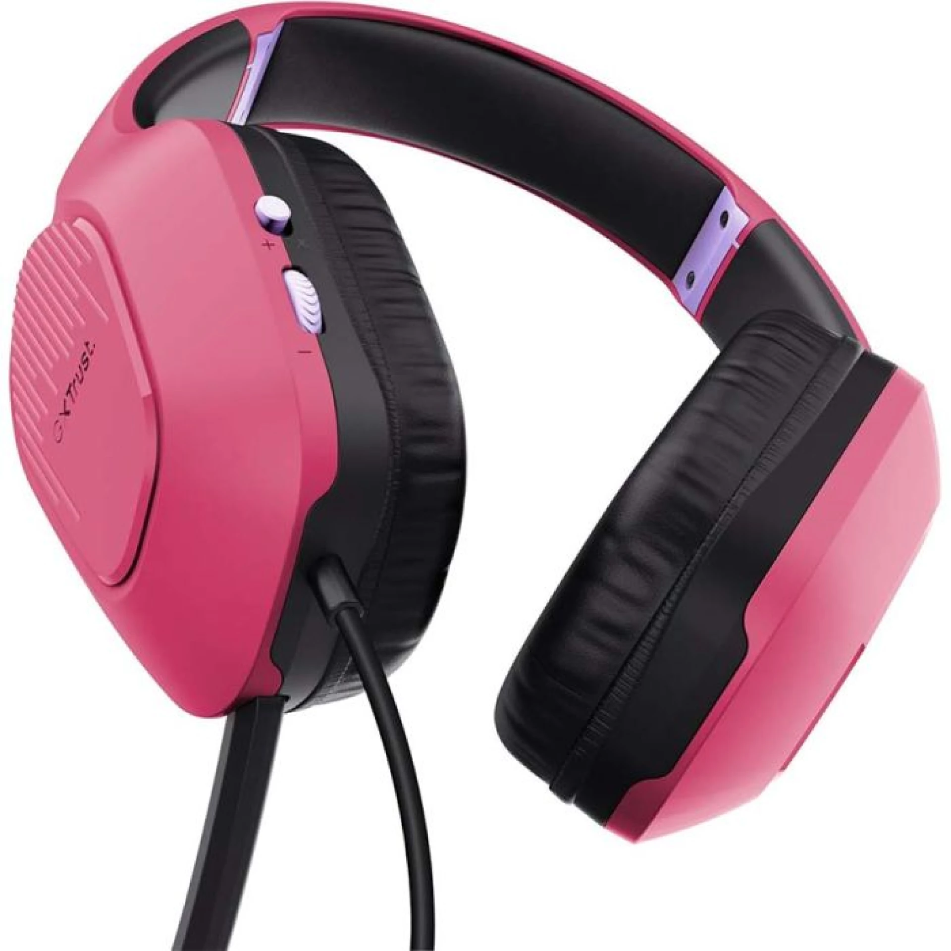TRUST GXT790 TRIDOX 3-IN-1 GEJMERSKI SET - MIŠ, SLUŠALICE, PODLOGA Pink (25179)