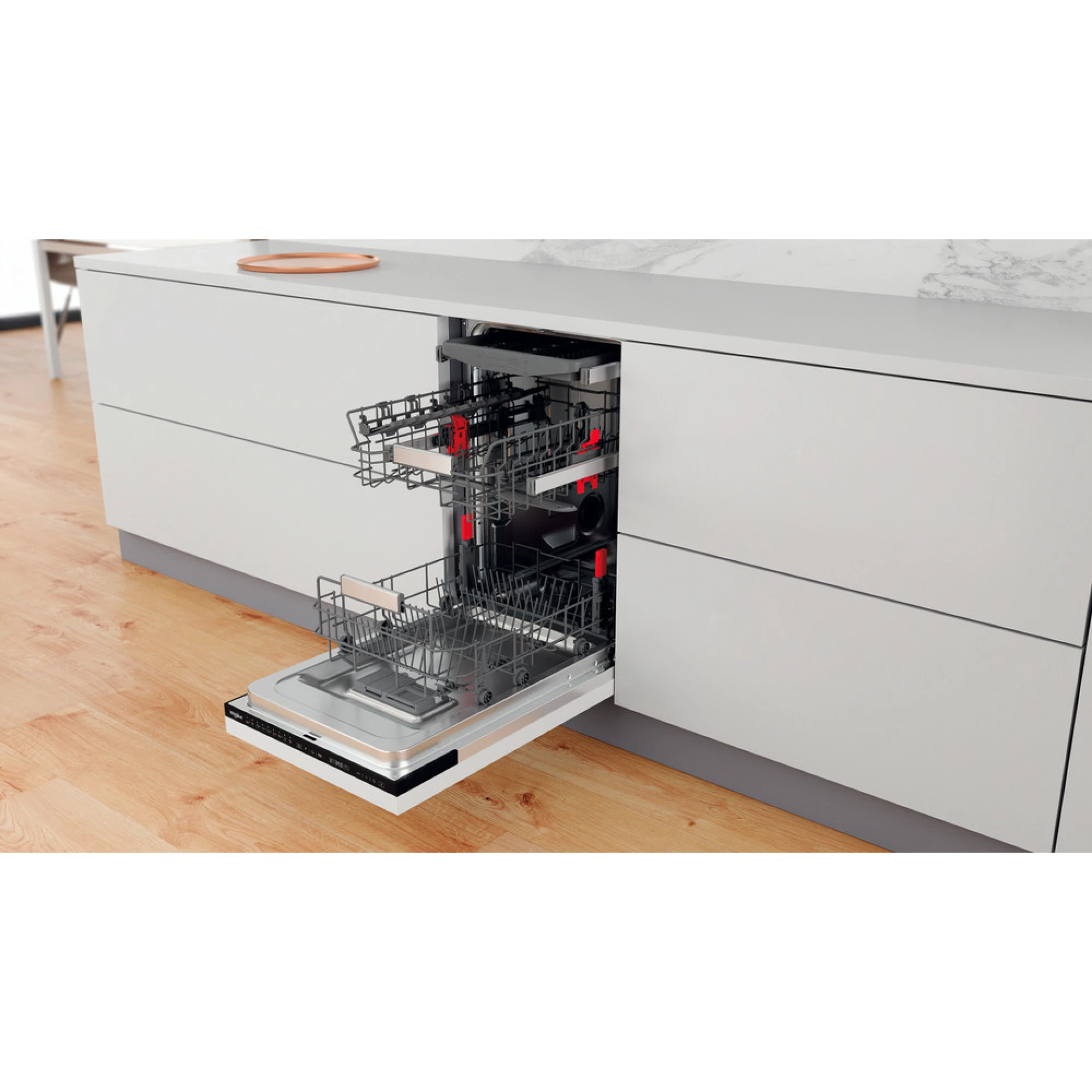 Whirlpool Ugradna mašina za pranje sudova WSIP4O23PFE
