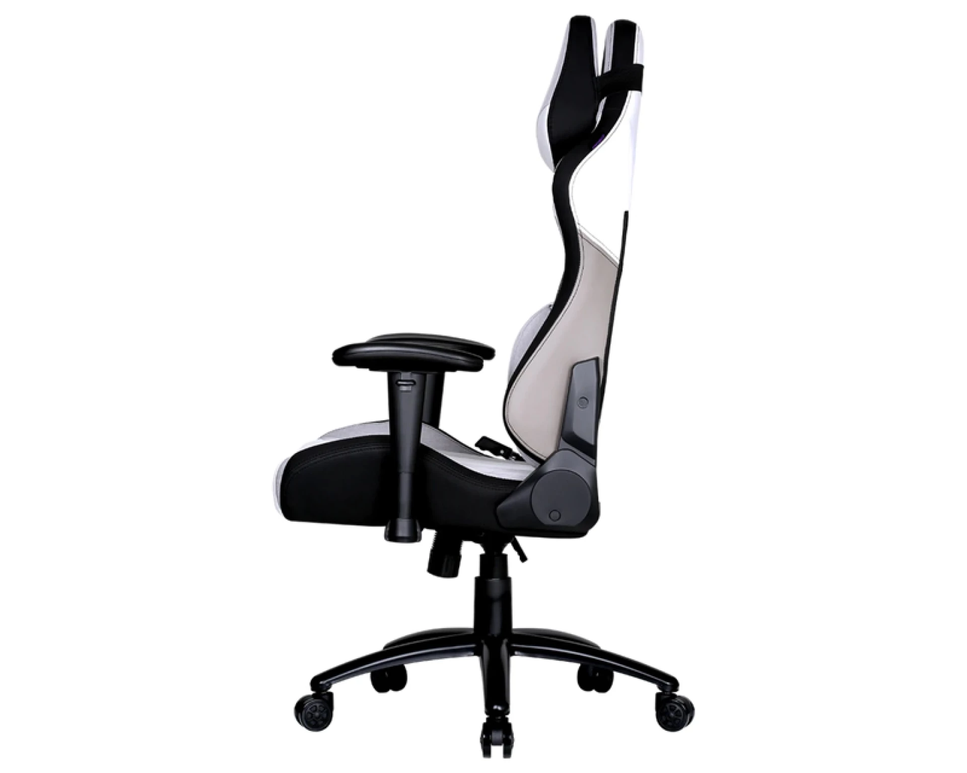 Cooler Matester Caliber R3C  gejmerska stolica sivo-bela