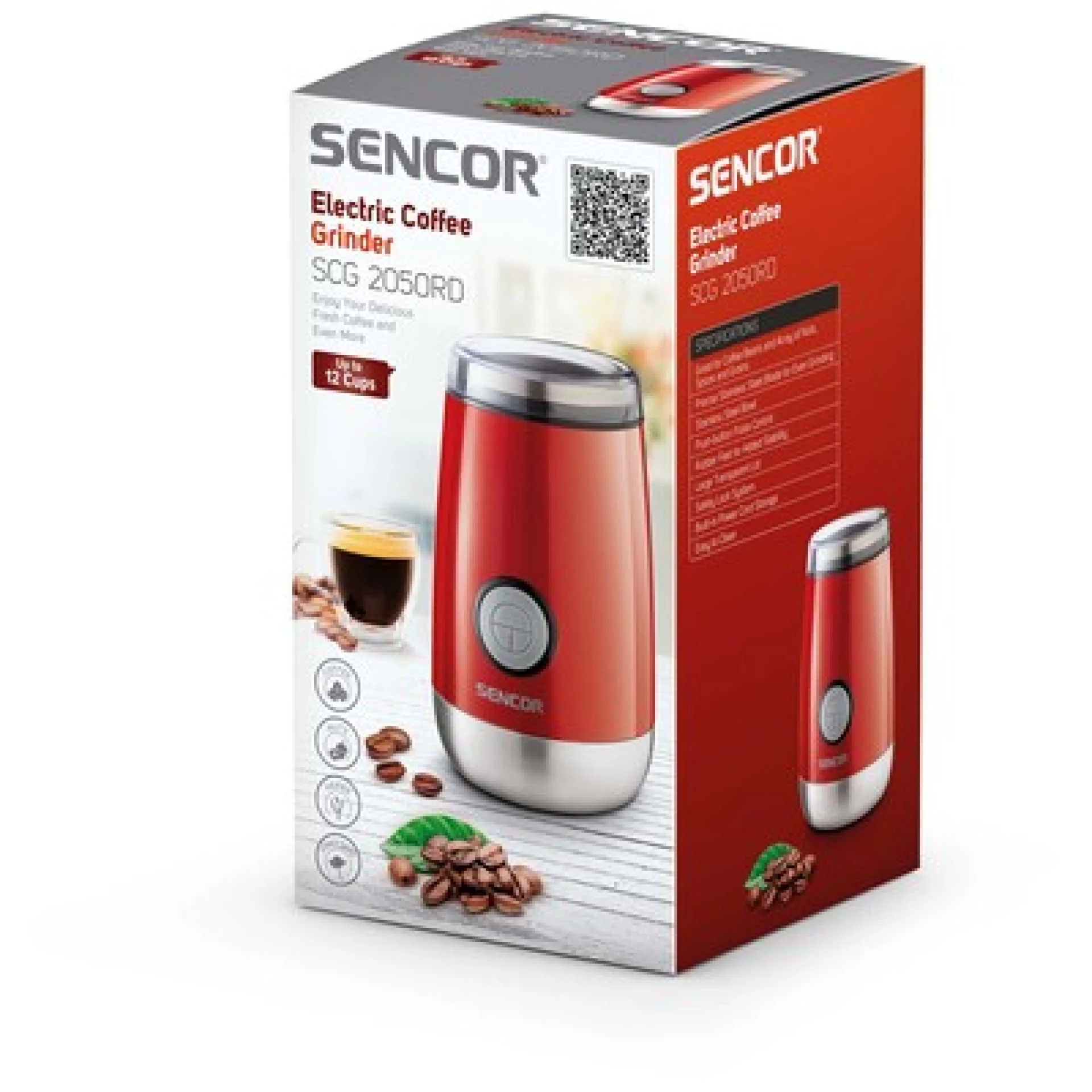 Sencor Mlin za kafu SCG2050RD