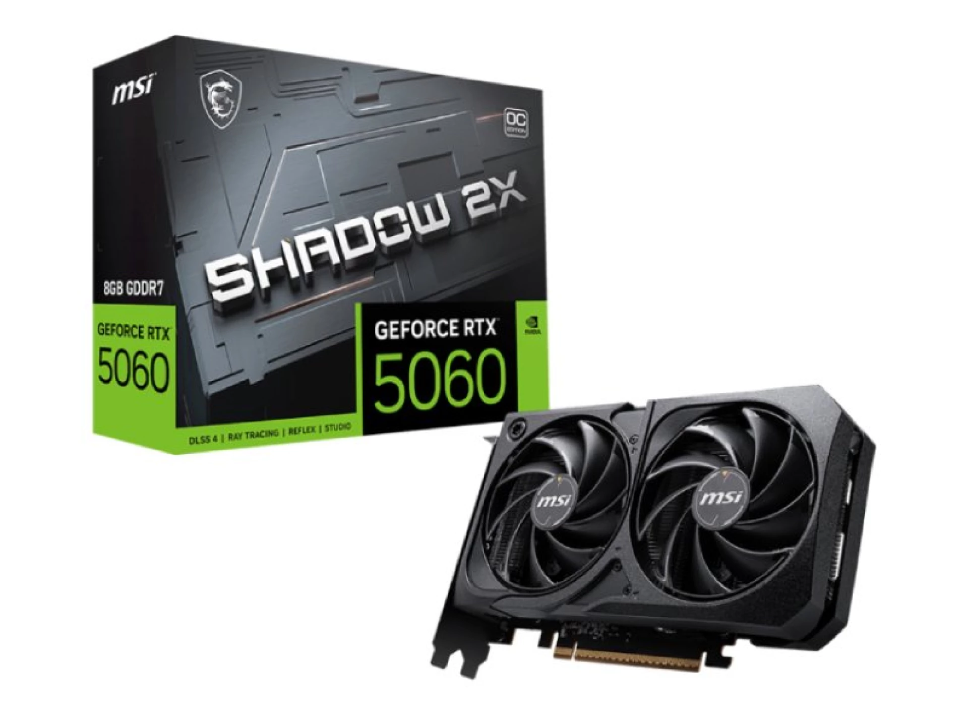 MSI GeForce RTX5060 SHADOW 2X OC grafička kartica 8GB GDDR7 128bit