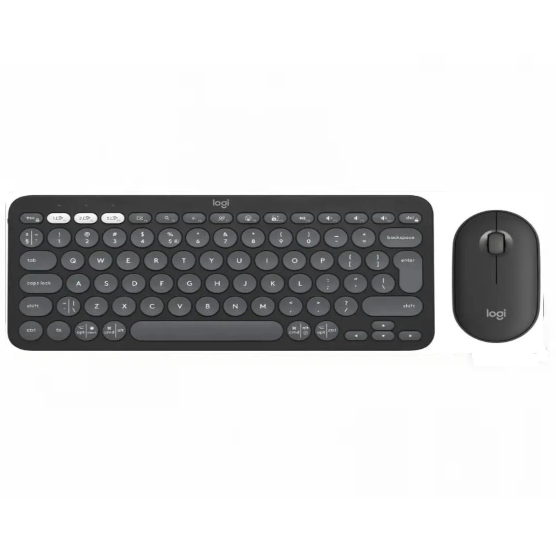 Logitech Pebble2 2u1 bežični crni komplet tastatura i miš US