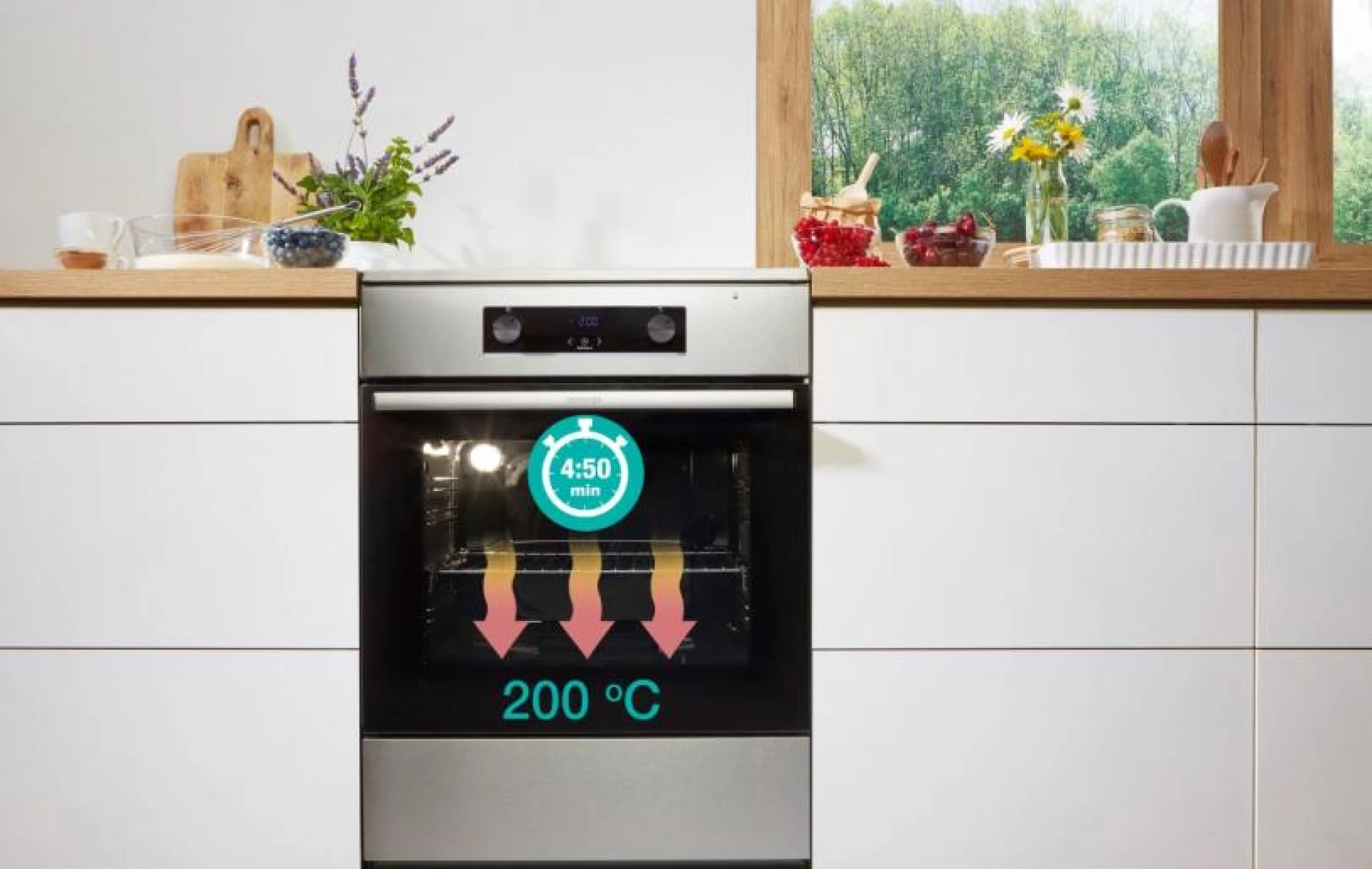 Gorenje Električni šporet GECS5C70XA