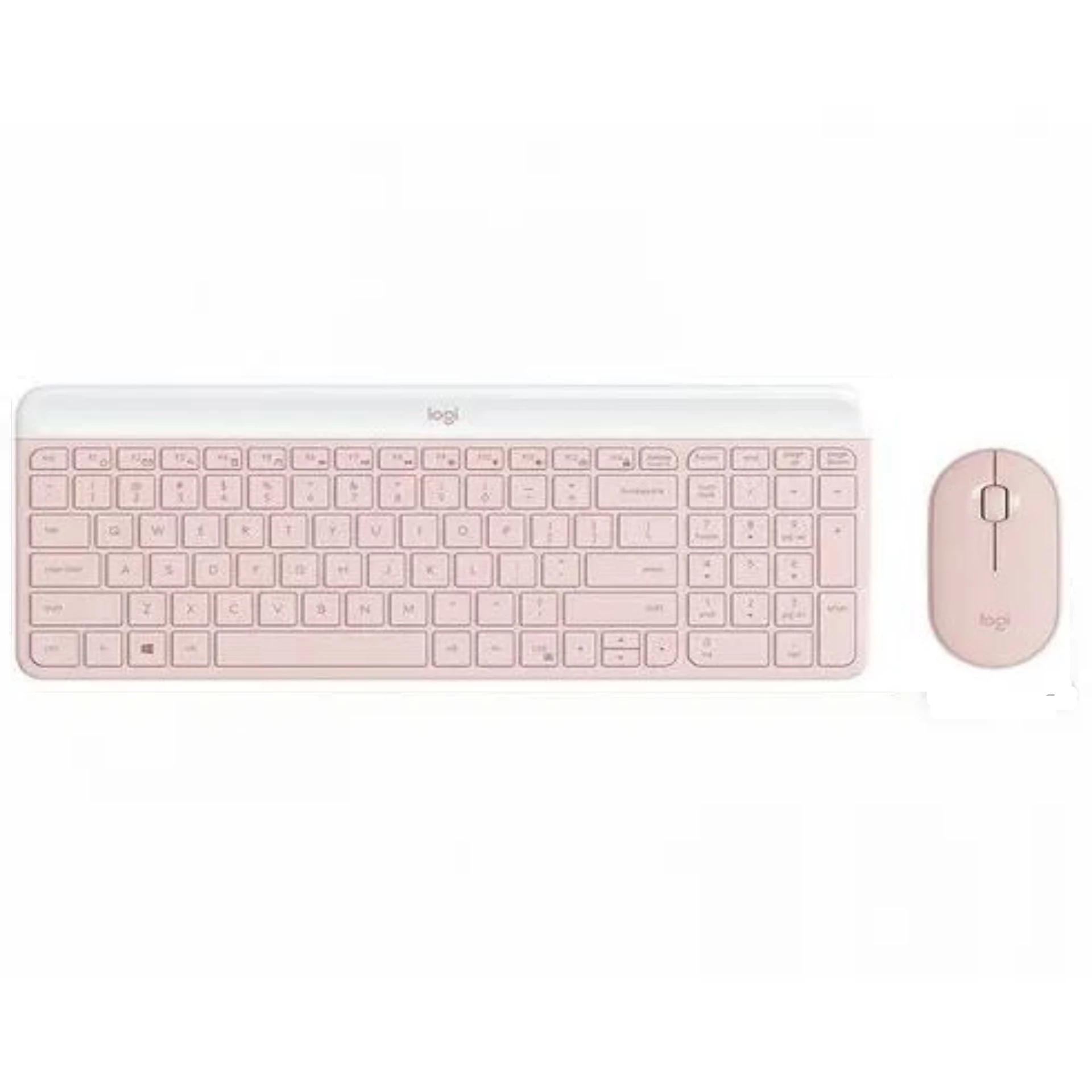 Logitech MK470 2u1 bžični rozi komplet tastatura i miš US