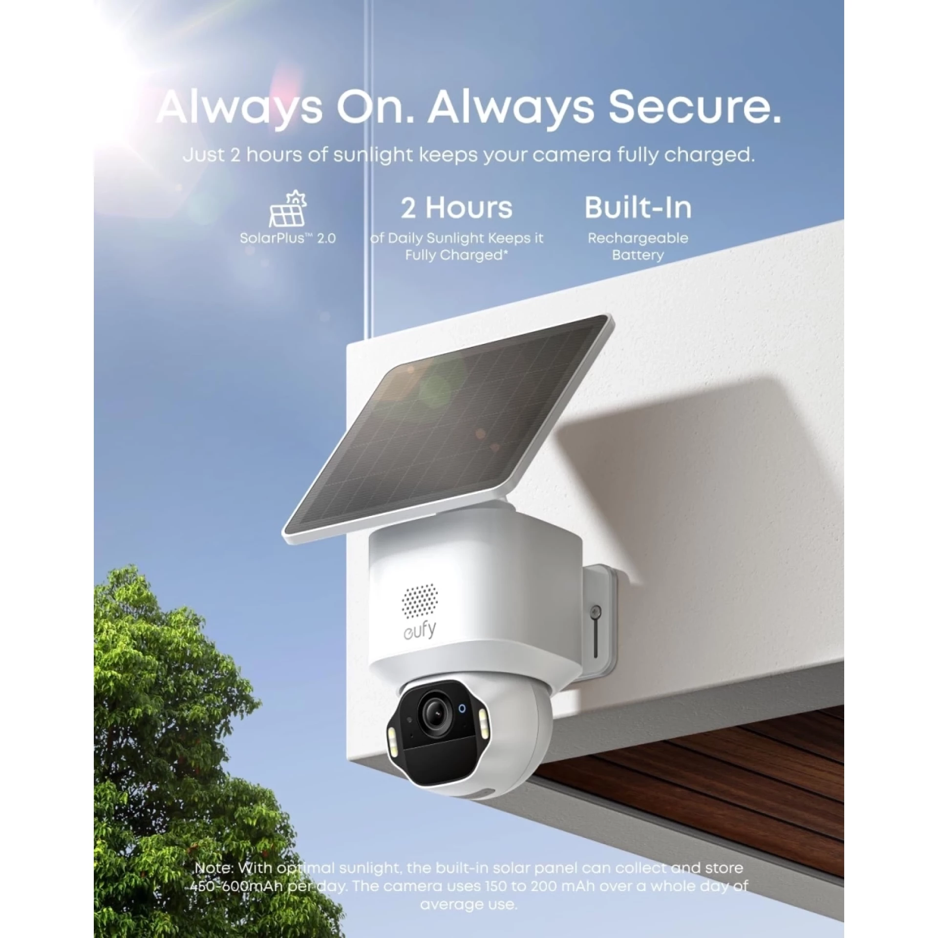 Eufy Security SoloCam Set E42 4-Cam sa Sloarnim Panelom