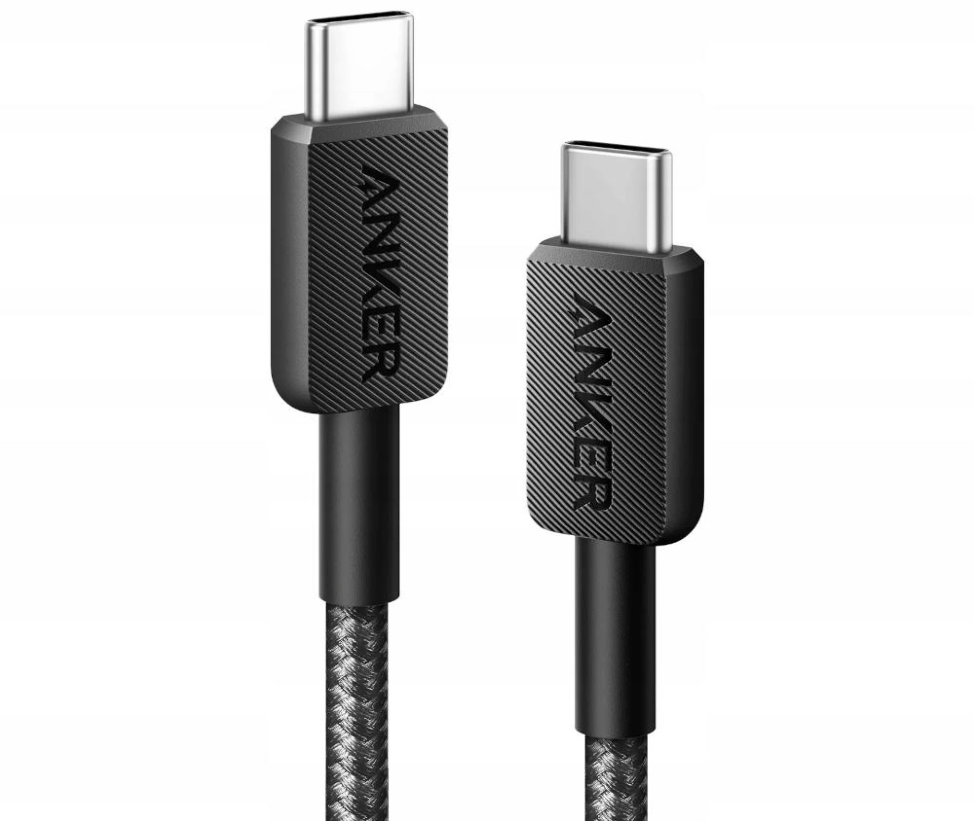 Anker Kabl 322 USB-C na USB-C 60W 480Mbp 1.8m Braided Crna