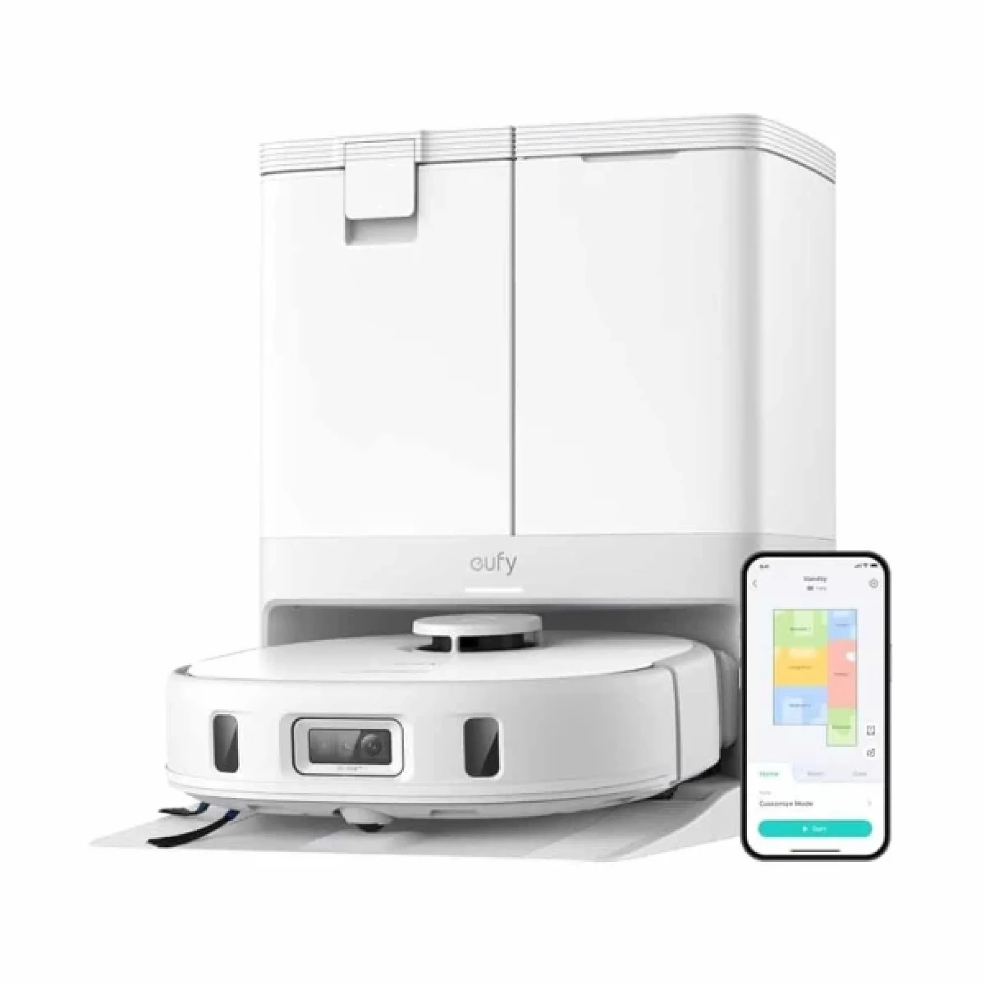 Eufy Robot Usisivač X10 Pro Omni Bela