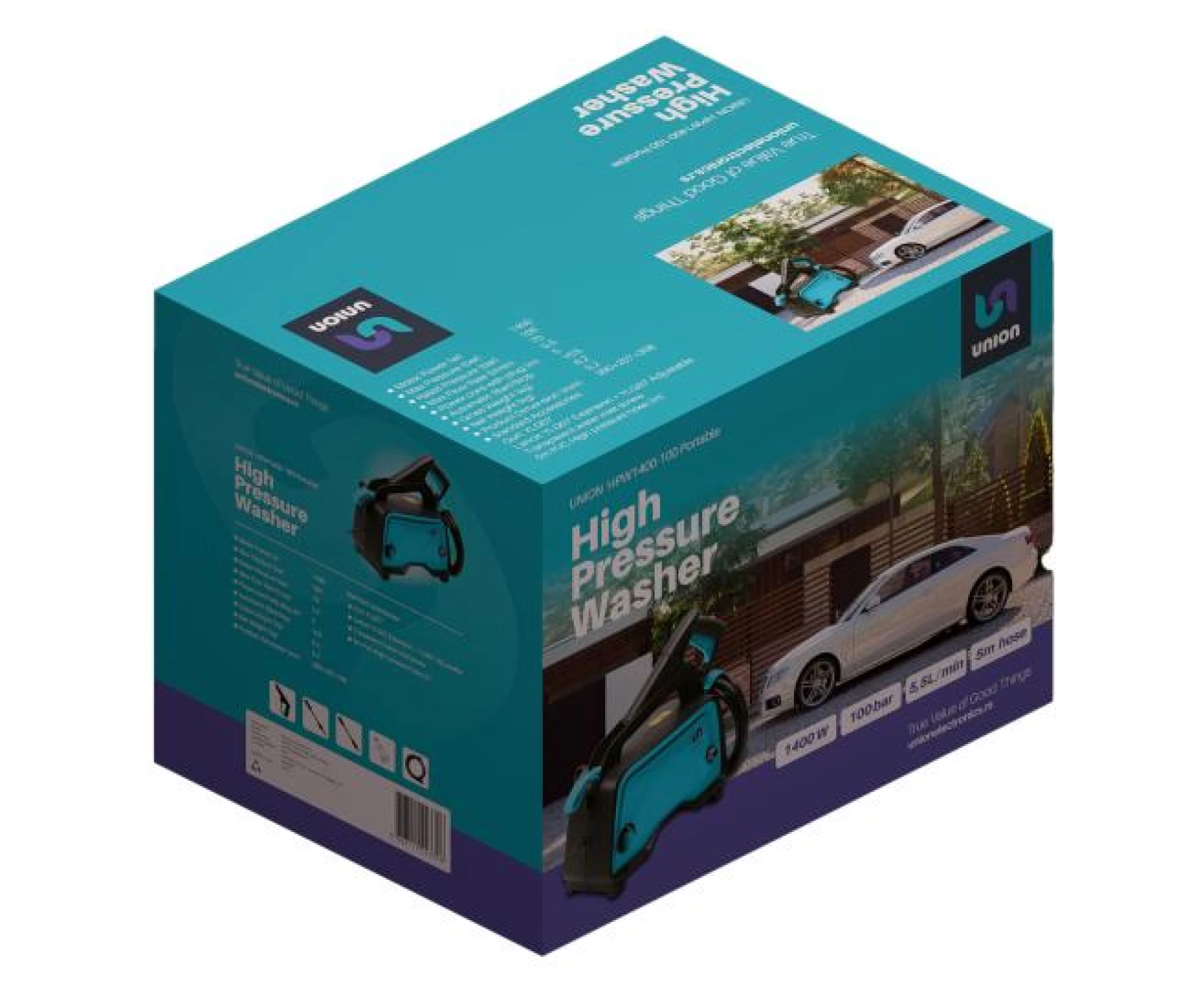 Union Perač pod pritiskom portabl HPW1400-100