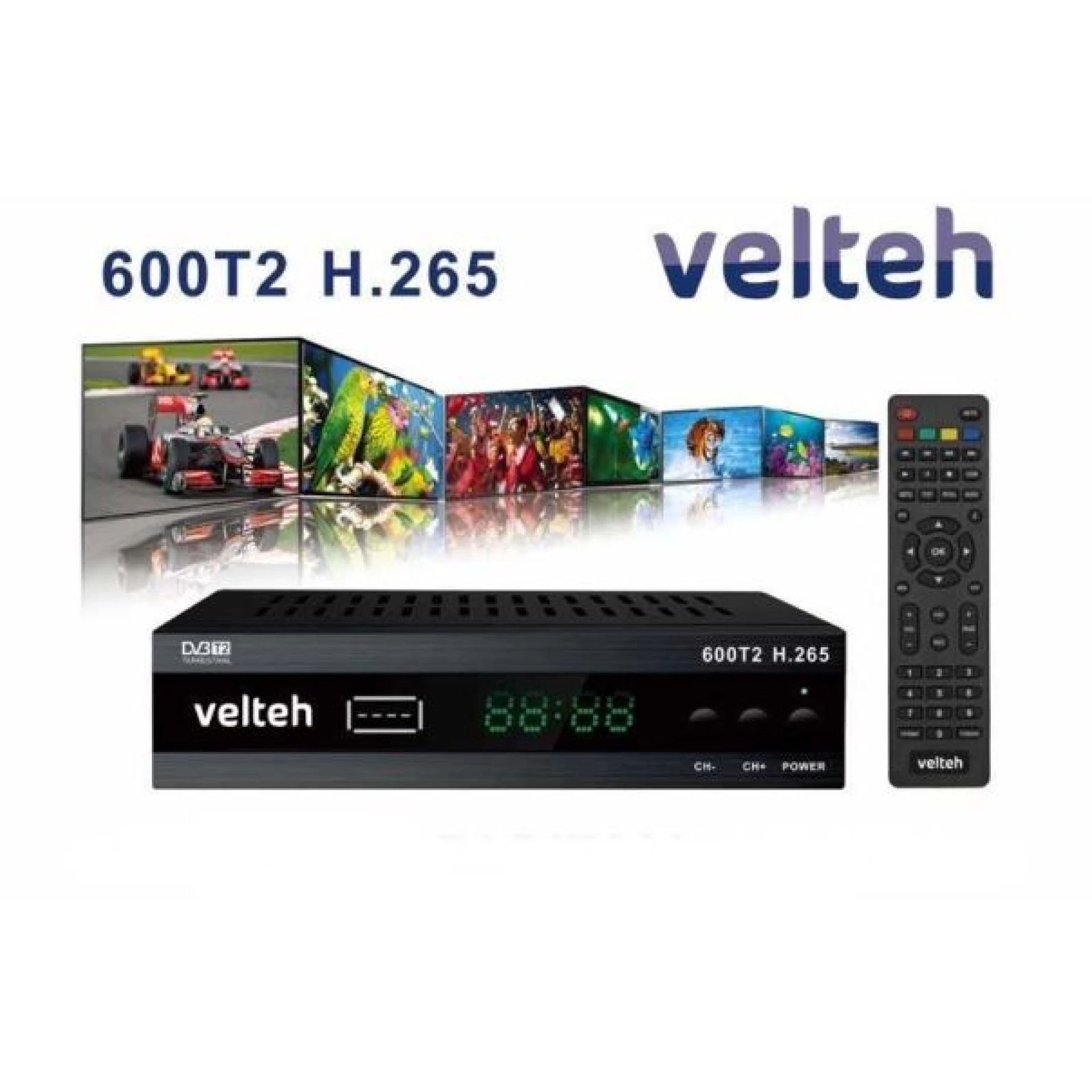 VELTEH DIGITALNI RISIVER 600T2 H.265