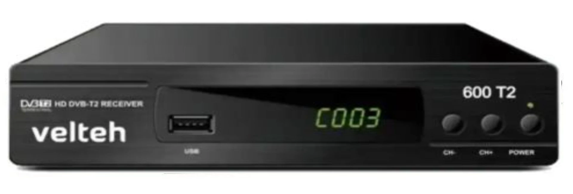 Velteh 600T2 H.264 digitalni risiver DVB-T2