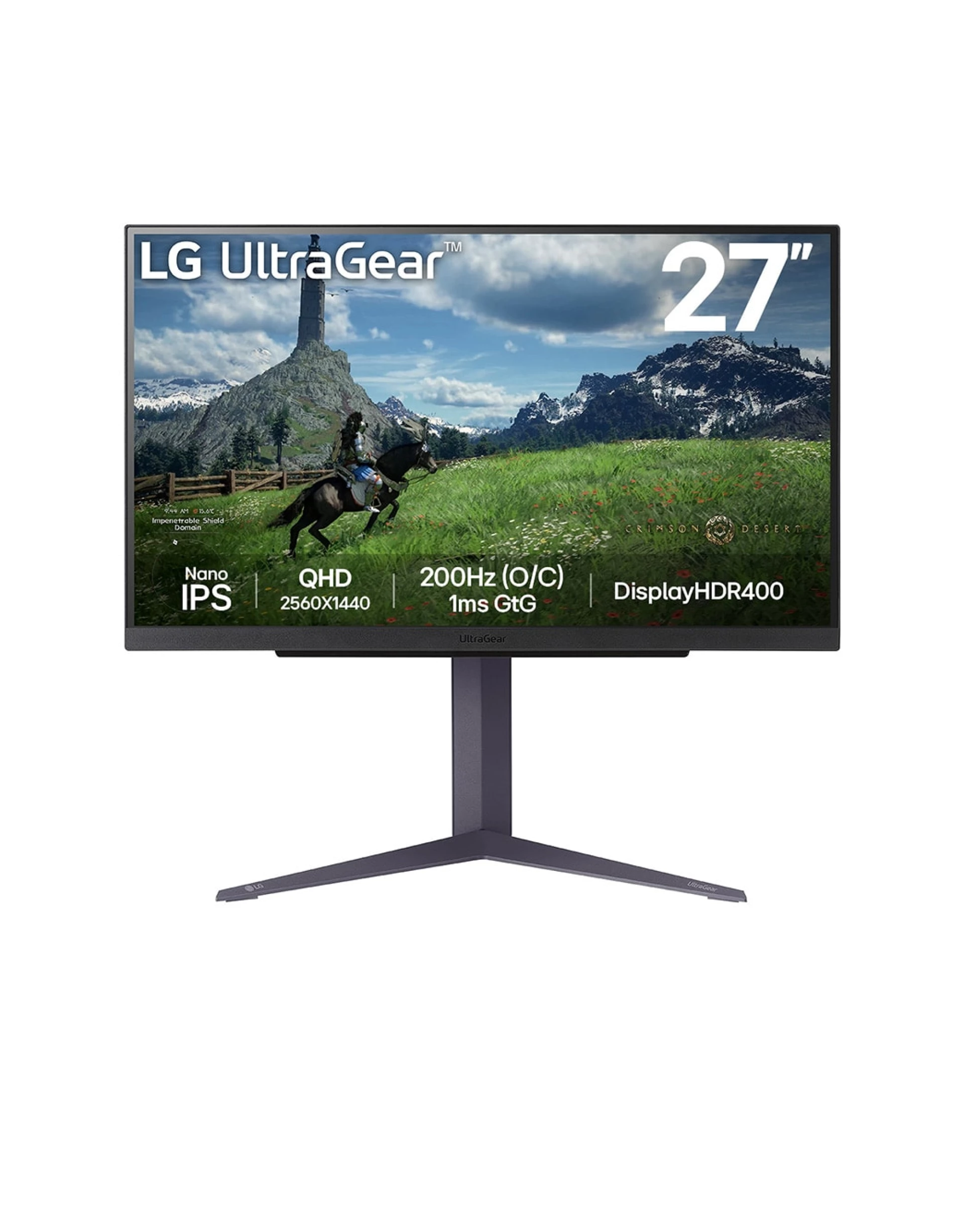 LG UltraGear 27GS85Q-B IPS gejmerski monitor 27"