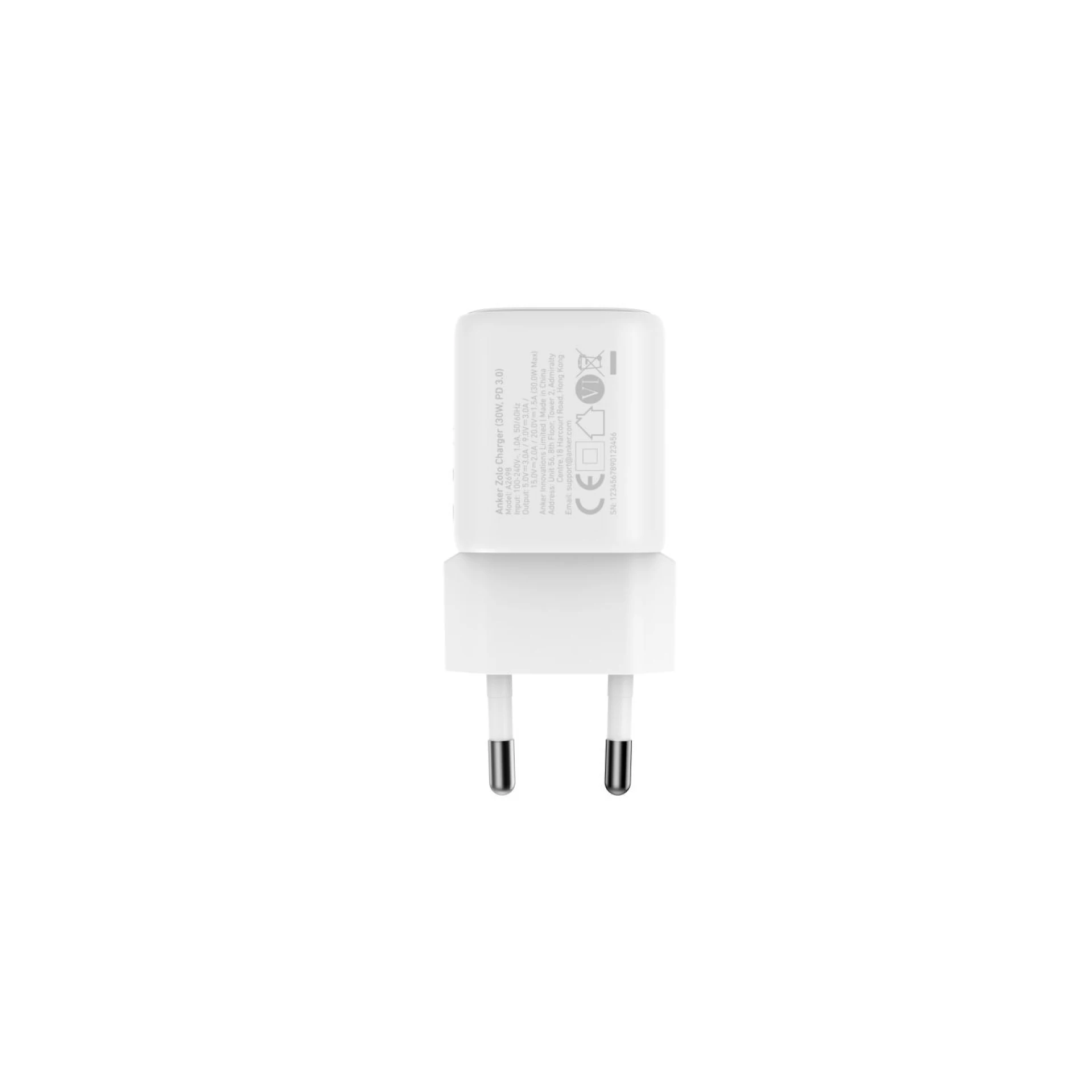 Anker Punjač 30W GaN USB-C Bela