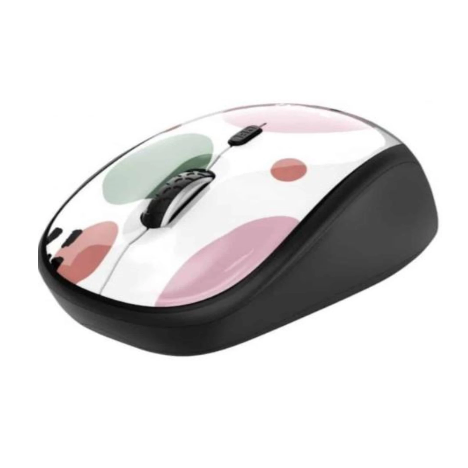 Trust Yvi Circles pink bežični optički miš 1600 DPI