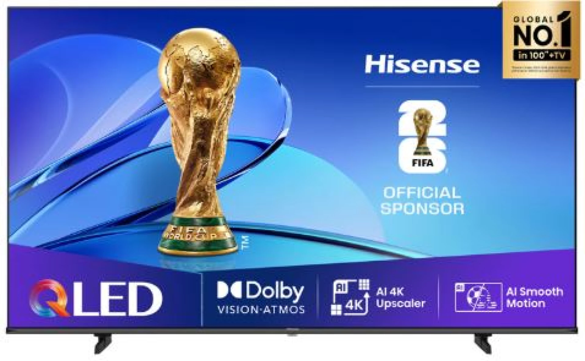 Hisene 43E7Q Smart TV 43" 4K Ultra HD QLED