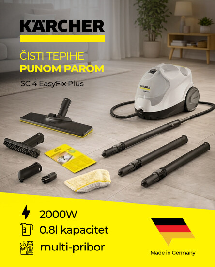 Čisti tepihe punom parom!