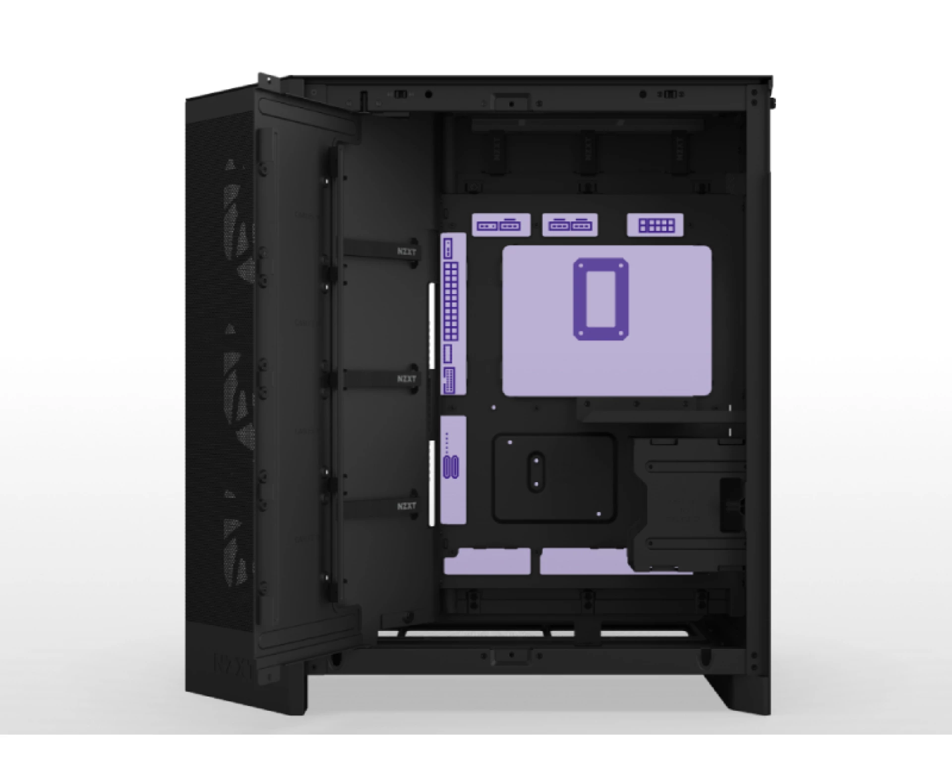 NZXT H9 Flow RGB gejmersko kućište crno