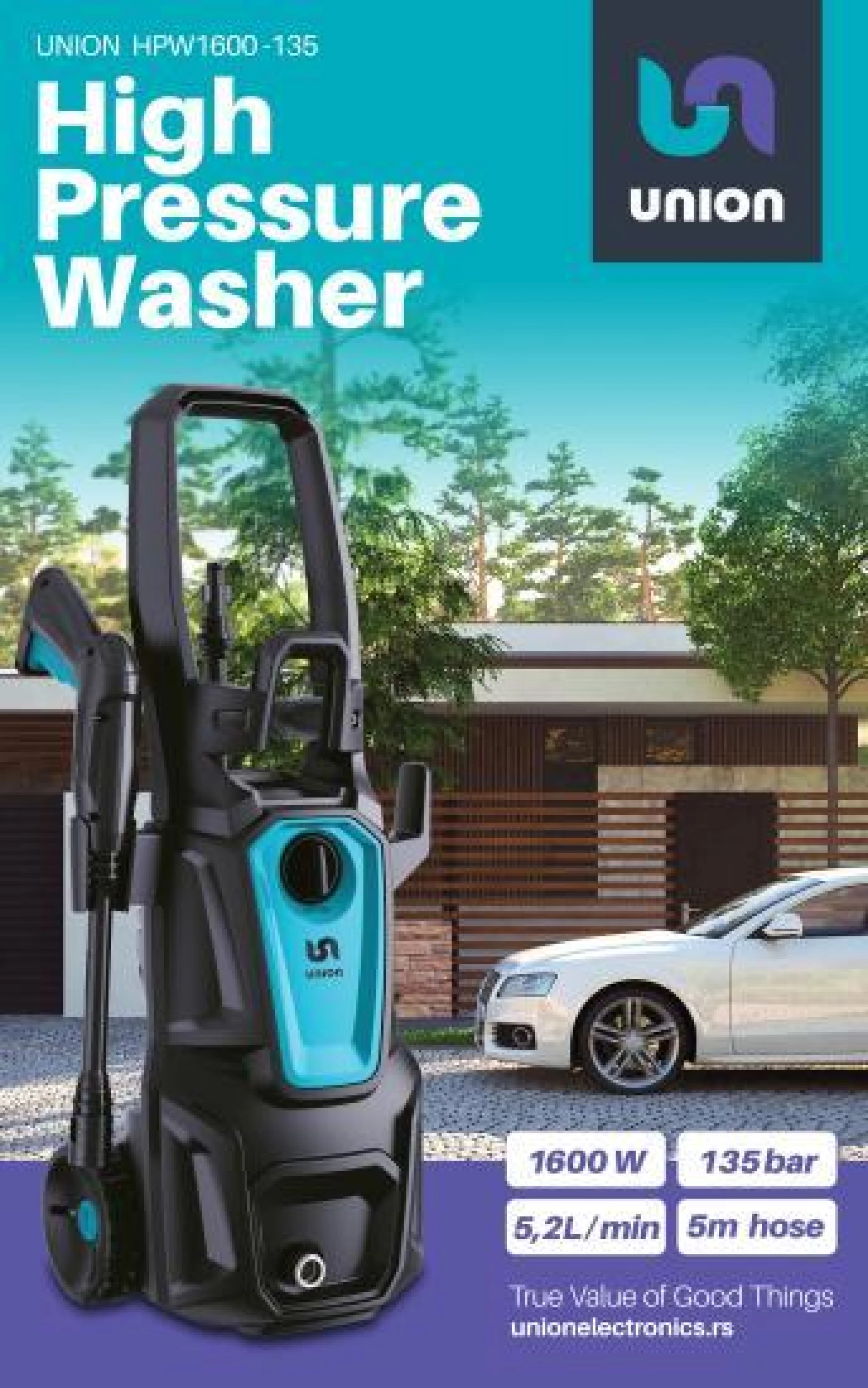 Union Perač pod pritiskom HPW1600-135