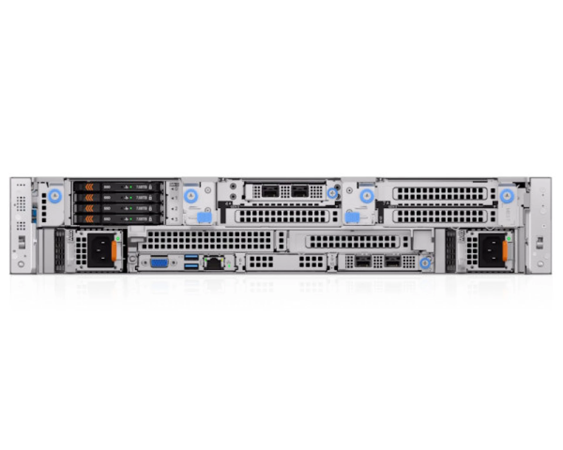 Dell PowerEdge R570 Xeon 6505P 12C 32GB 600GB SAS H965i 1100W 1+1 rack server sa šinama