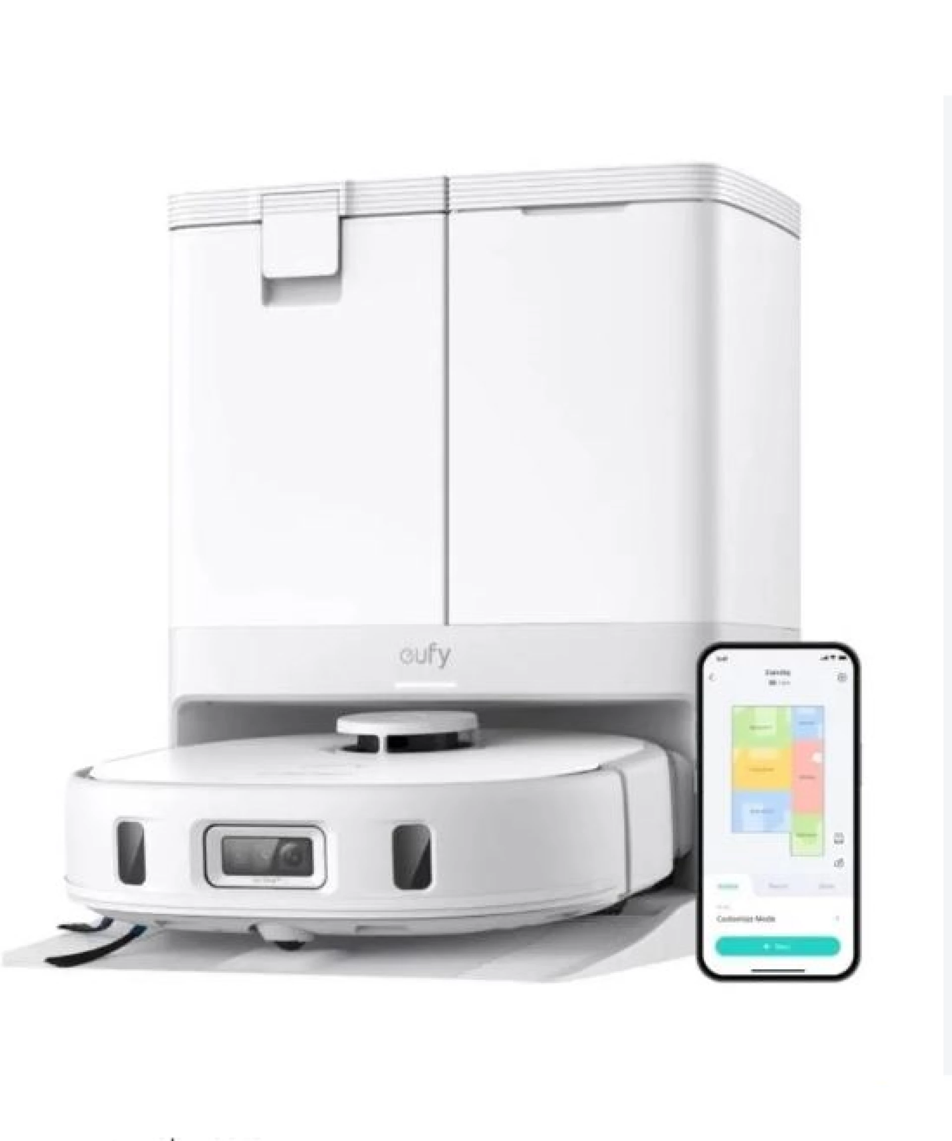 Eufy Robot Usisivač X10 Pro Omni Bela