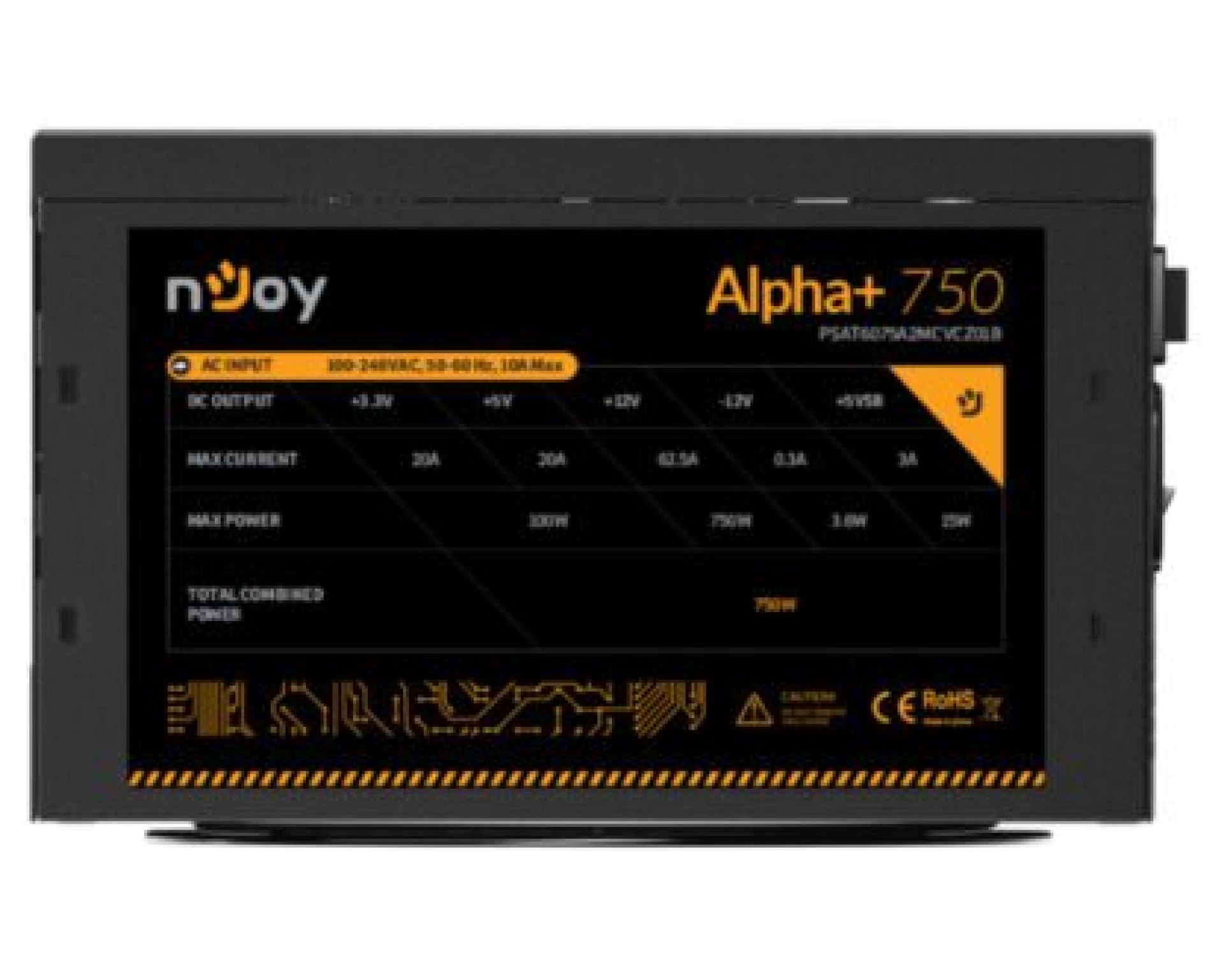 NJOY Alpha+ 750 750W Napajanje