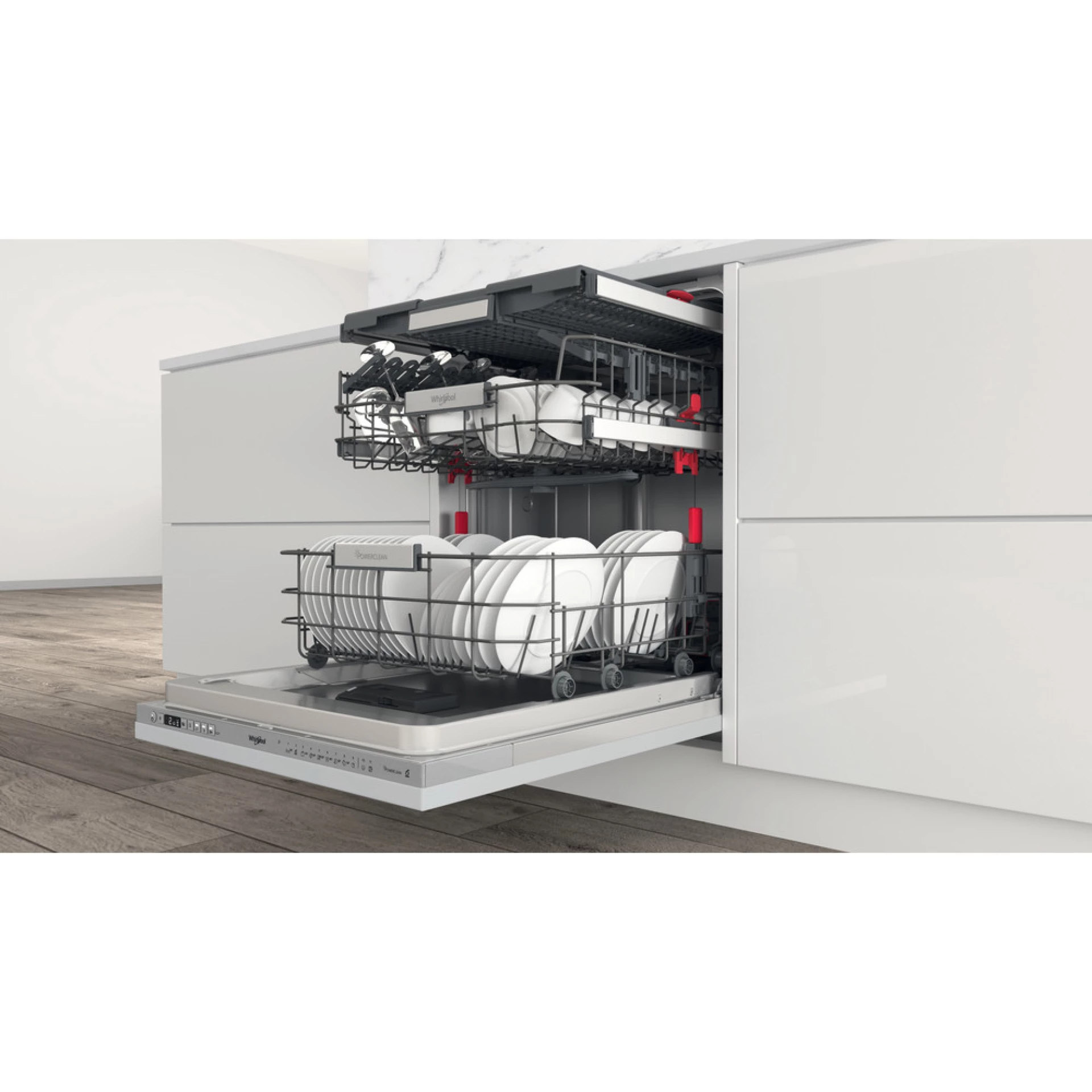 Whirlpool Ugradna mašina za pranje sudova WIO 3T133 PLE 