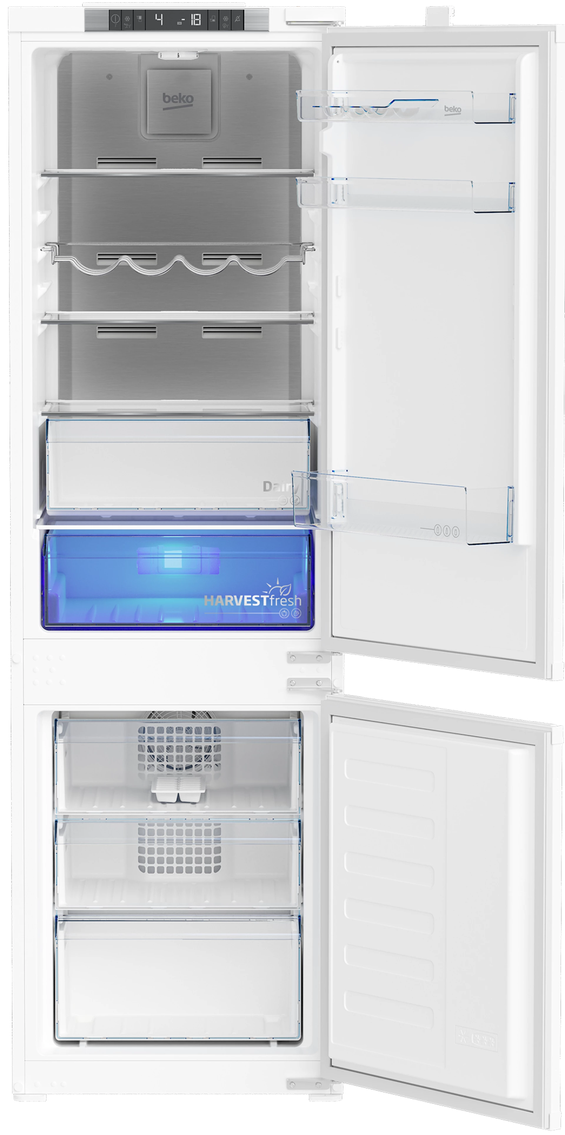 Beko Ugradni kombinovani frižider BCNA275E4SN ProSmart Inverter