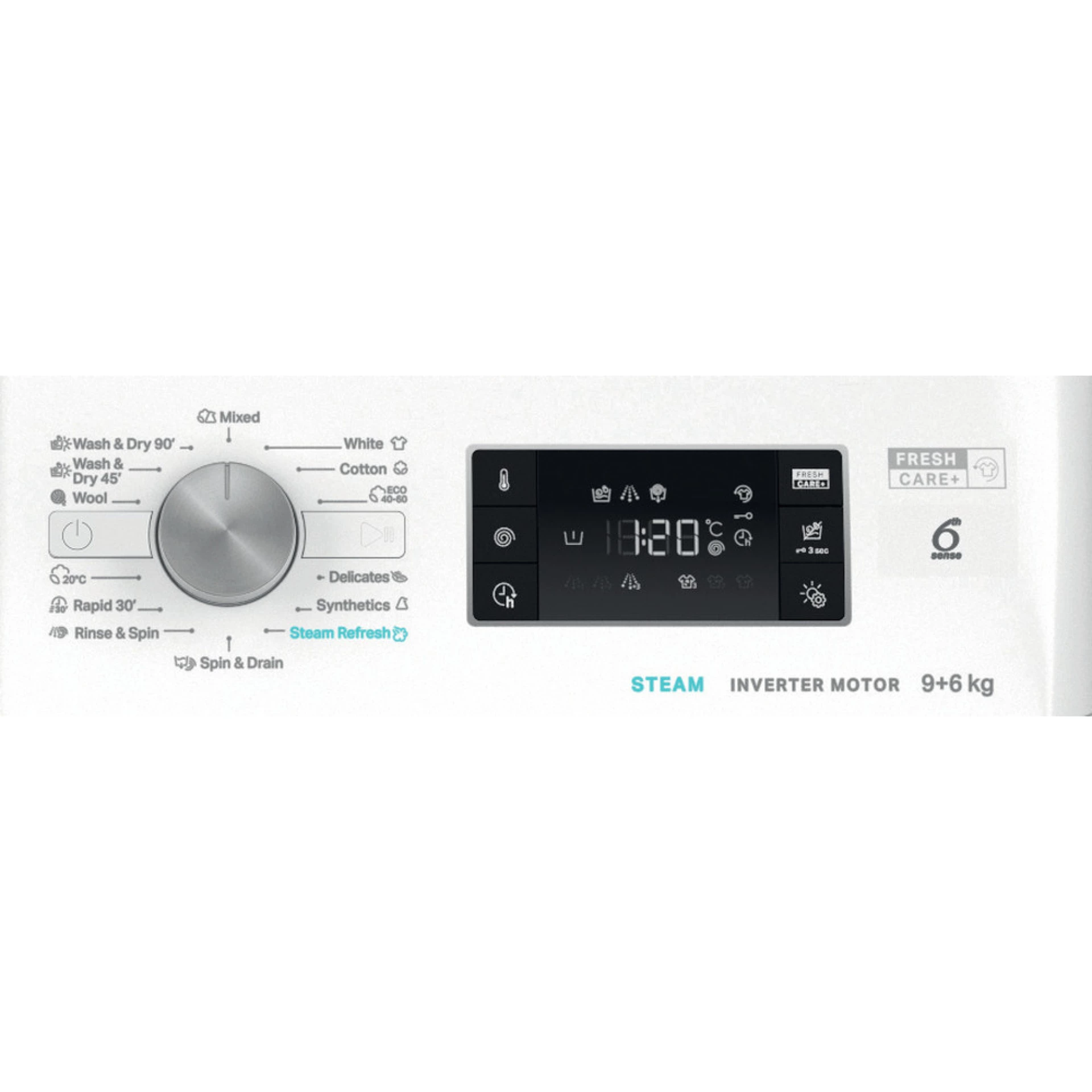 Whirlpool Mašina za pranje i sušenje veša FFWDB 964489 SV EE