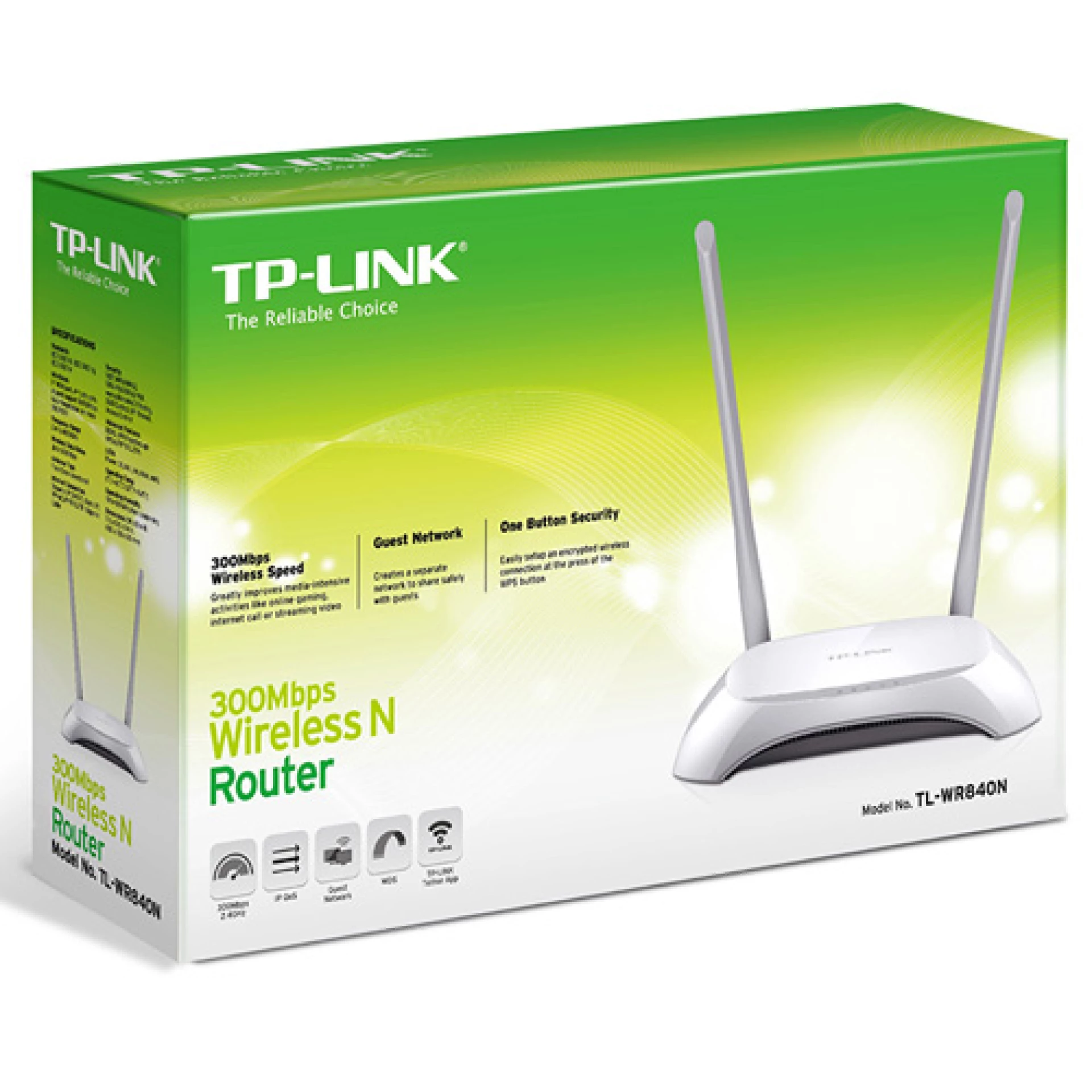 TP-Link TL-WR840N bežični ruter 300Mbps