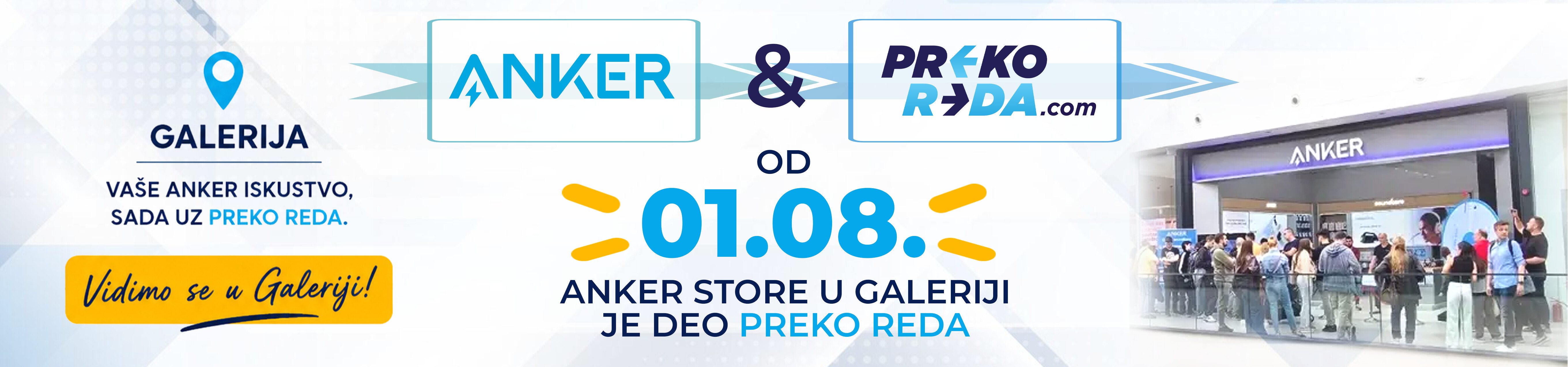 Anker je od 1. avgusta deo Preko Reda