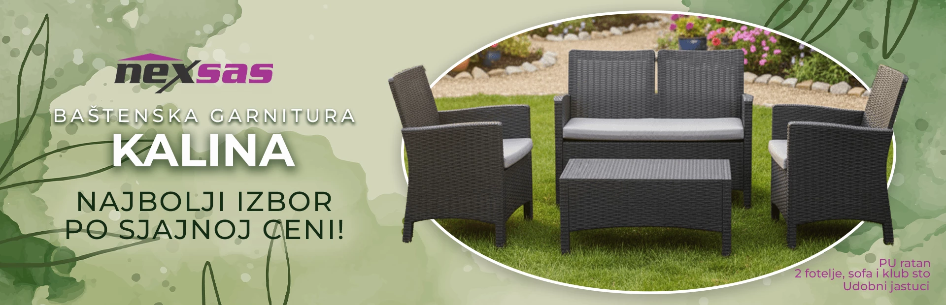 Baštenska garnitura po tvojoj meri