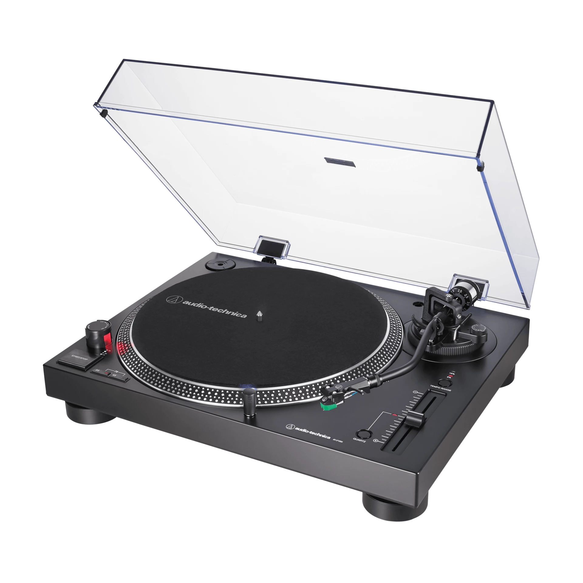 AUDIO-TECHNICA GRAMOFONAT-LP120XUSBBK (AT-LP120XUSBBK) CRNI