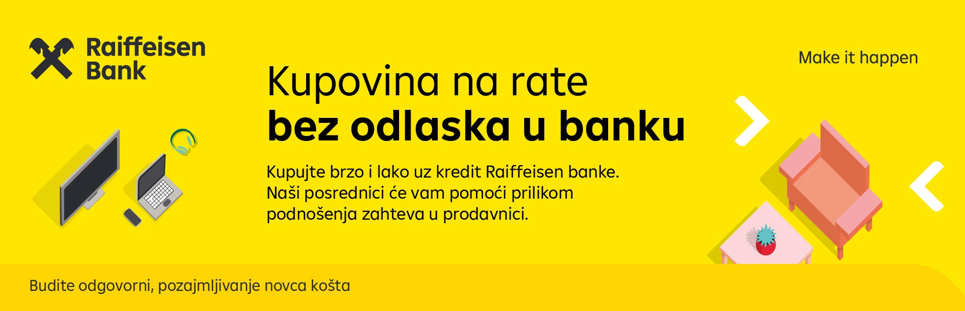 Raiffeisen kredit, nikad lakše